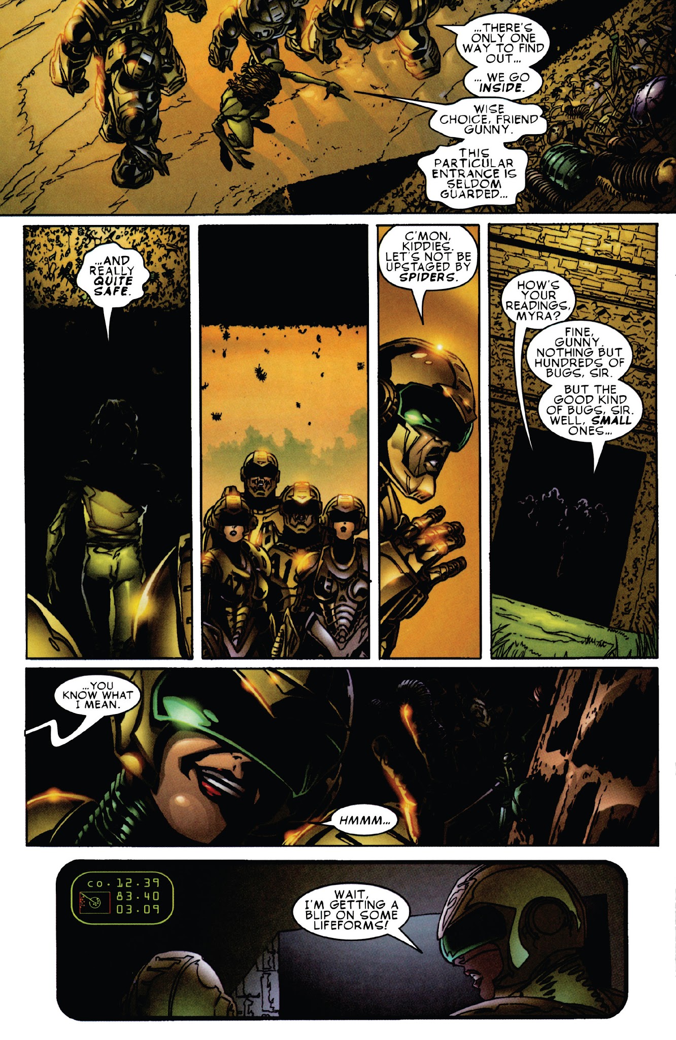 Read online Armorines (1999) comic -  Issue #2 - 15
