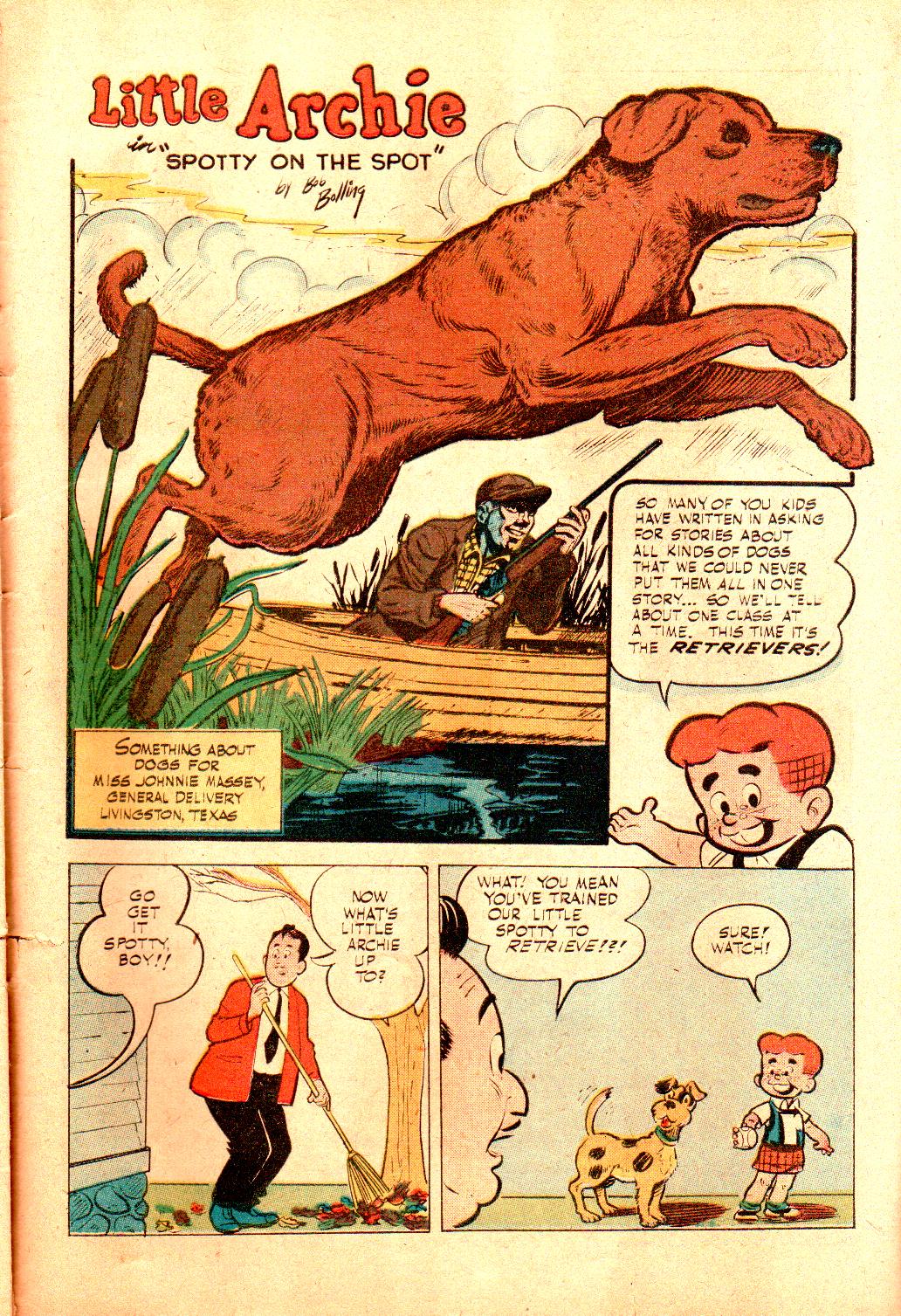 Read online Little Archie In Animal Land comic -  Issue #18 - 27