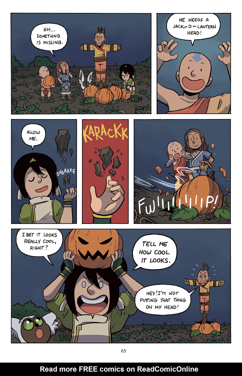 Nickelodeon Avatar: The Last Airbender - Team Avatar Tales issue TPB - Page 66