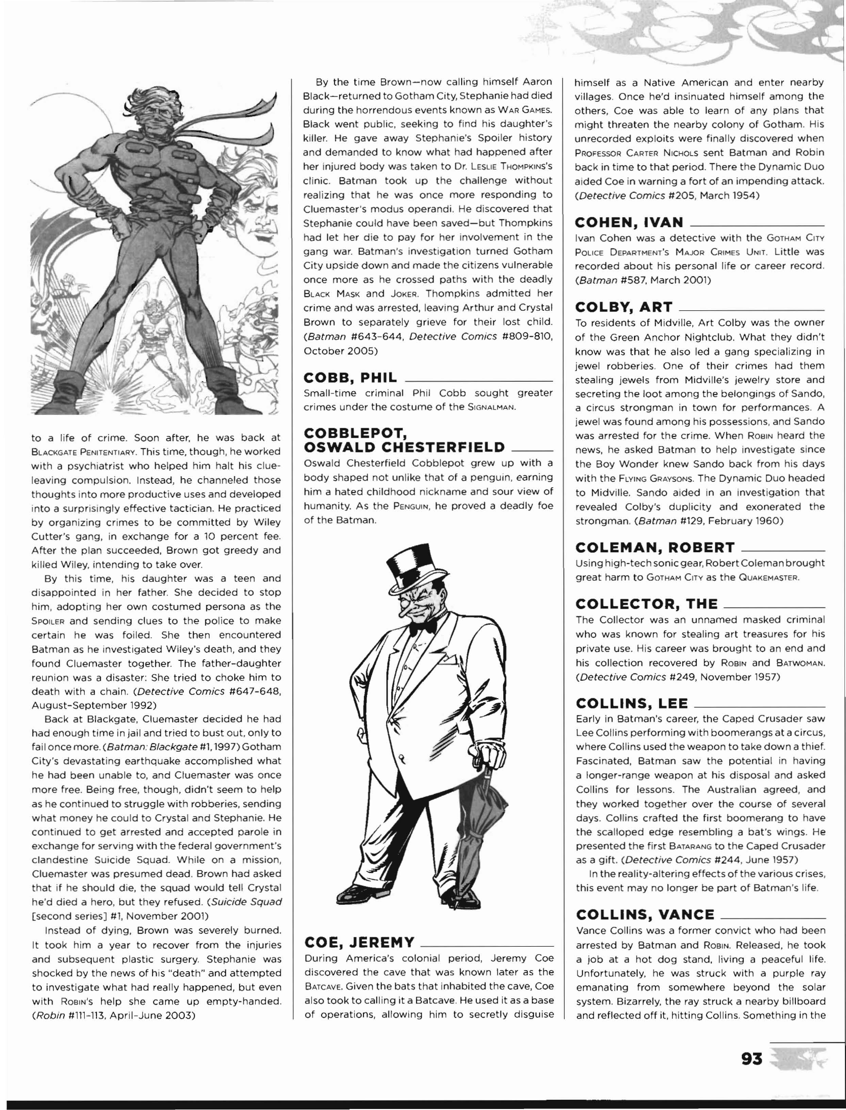 Read online The Essential Batman Encyclopedia comic -  Issue # TPB (Part 2) - 5