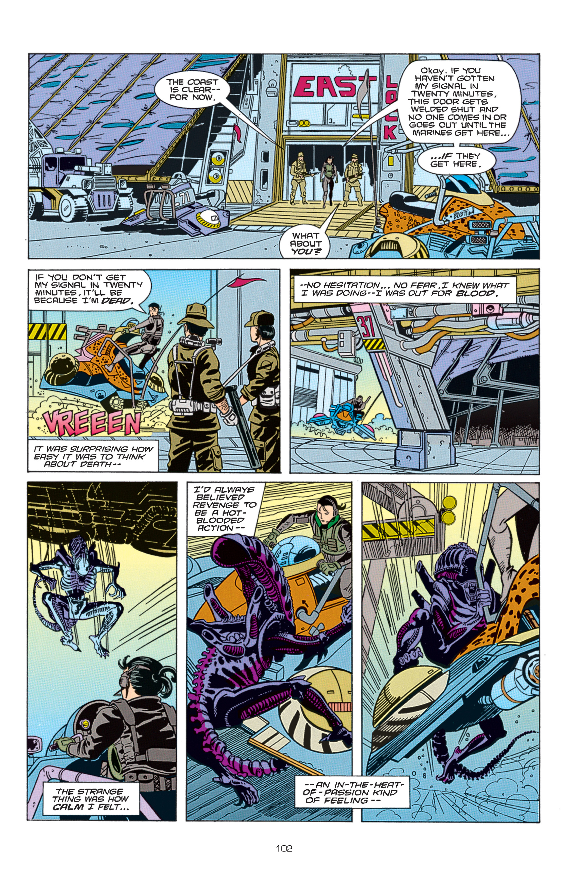 Read online Aliens vs. Predator: The Essential Comics comic -  Issue # TPB 1 (Part 2) - 4