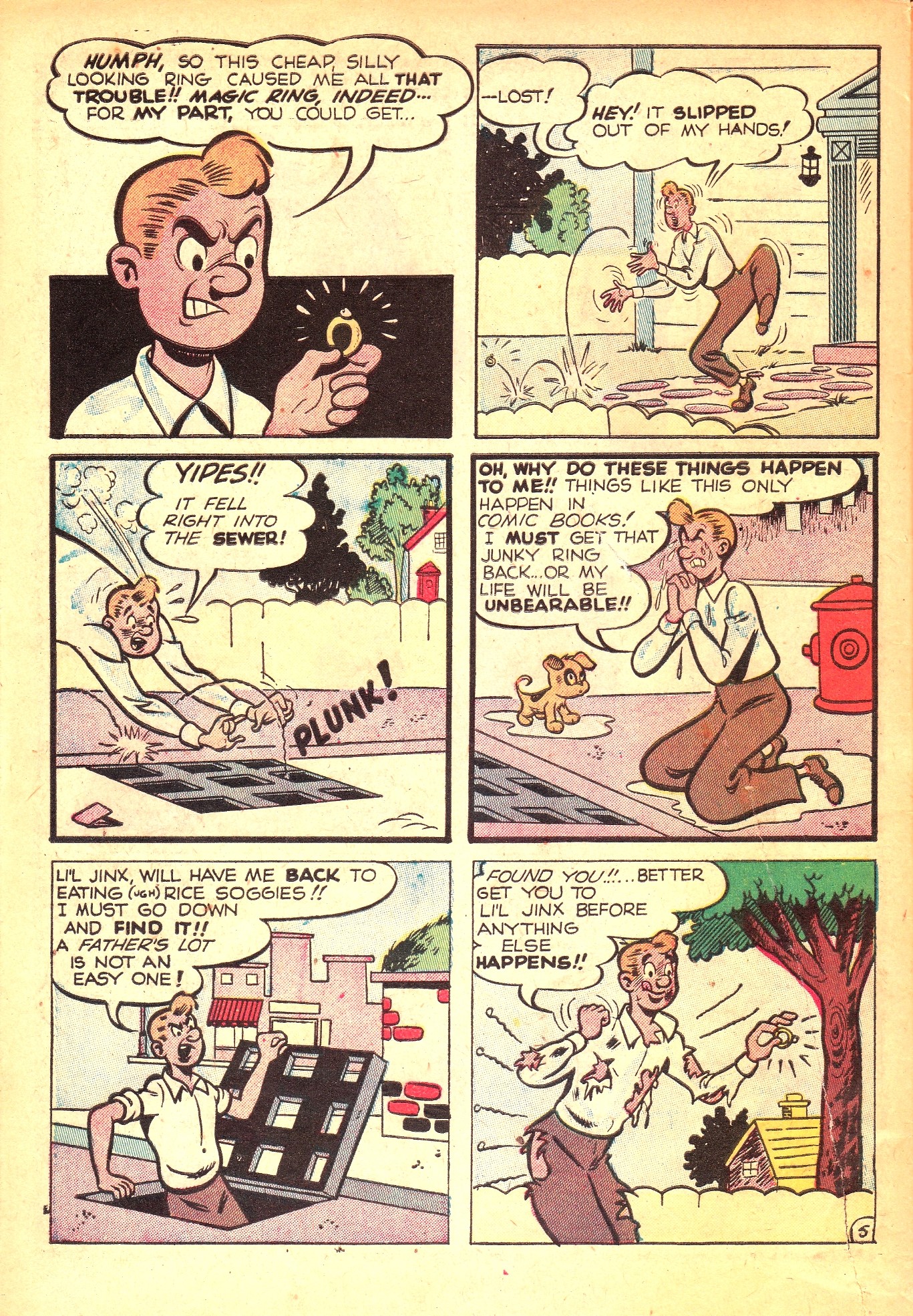 Read online Pep Comics comic -  Issue #85 - 48