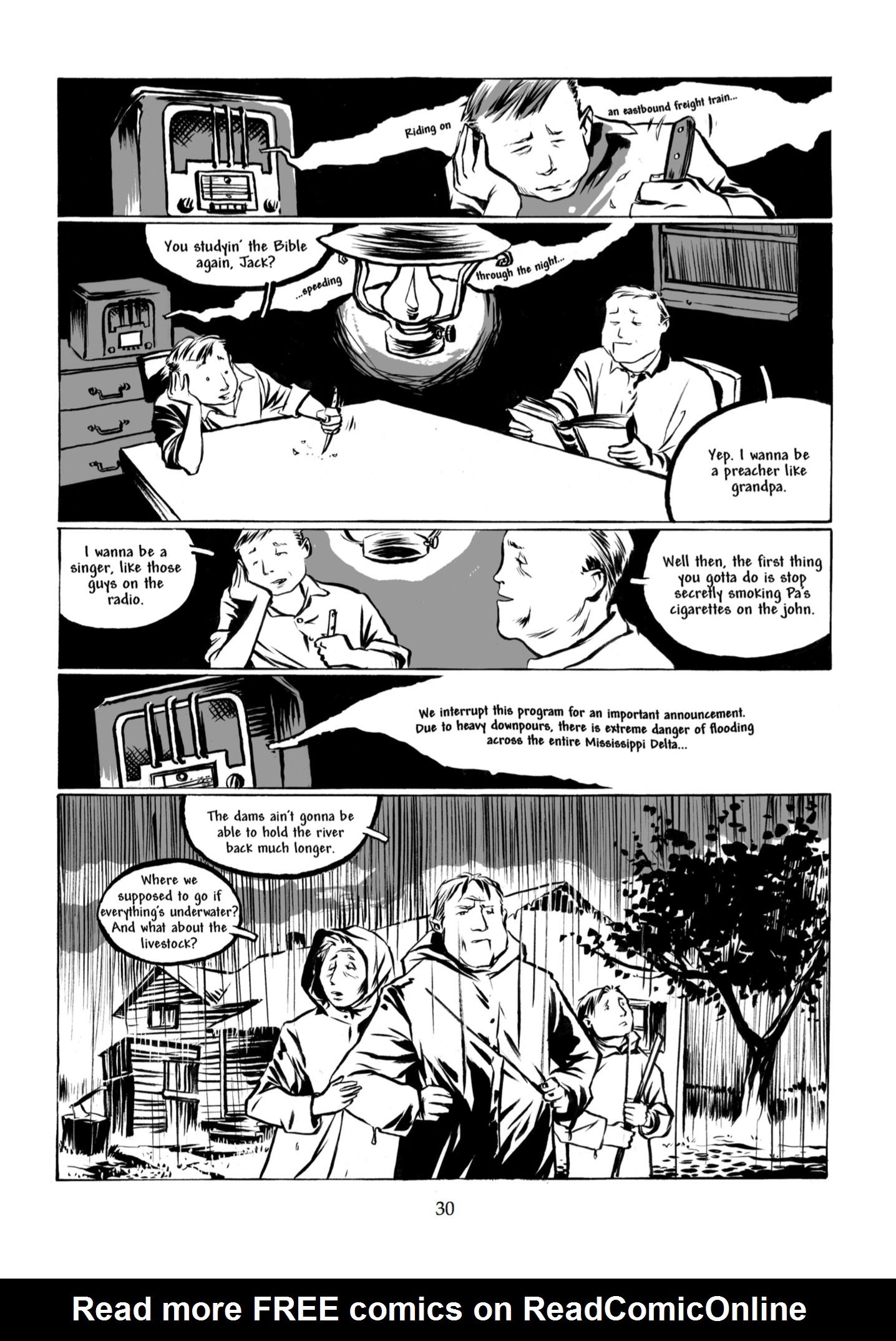 Read online Johnny Cash: I See a Darkness comic -  Issue # TPB - 27