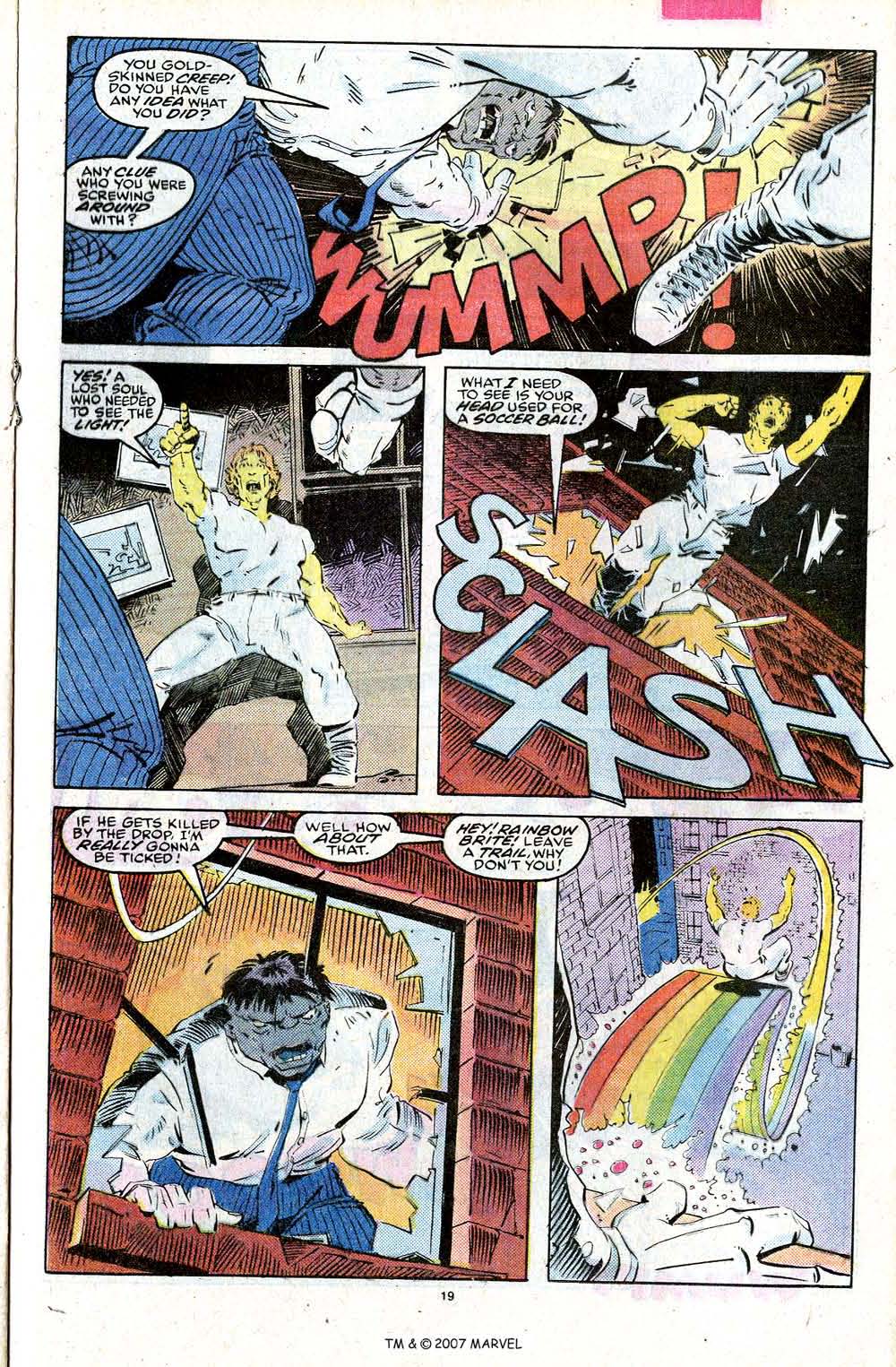 Read online The Incredible Hulk (1968) comic -  Issue #355 - 21