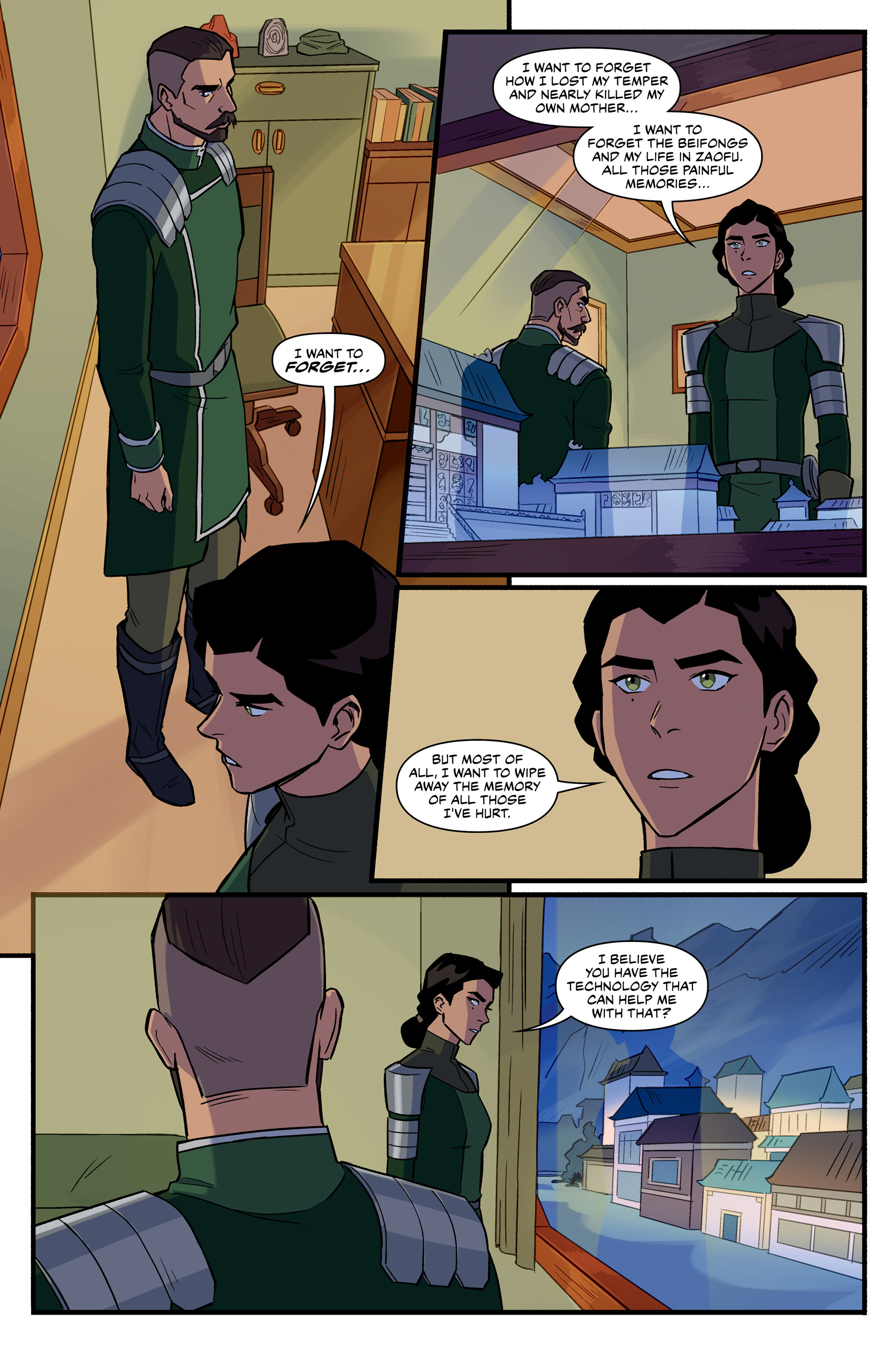Read online Nickelodeon The Legend of Korra: Ruins of the Empire comic -  Issue # TPB 3 - 46