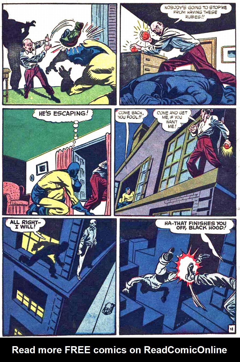 Read online Black Hood Comics comic -  Issue #15 - 14