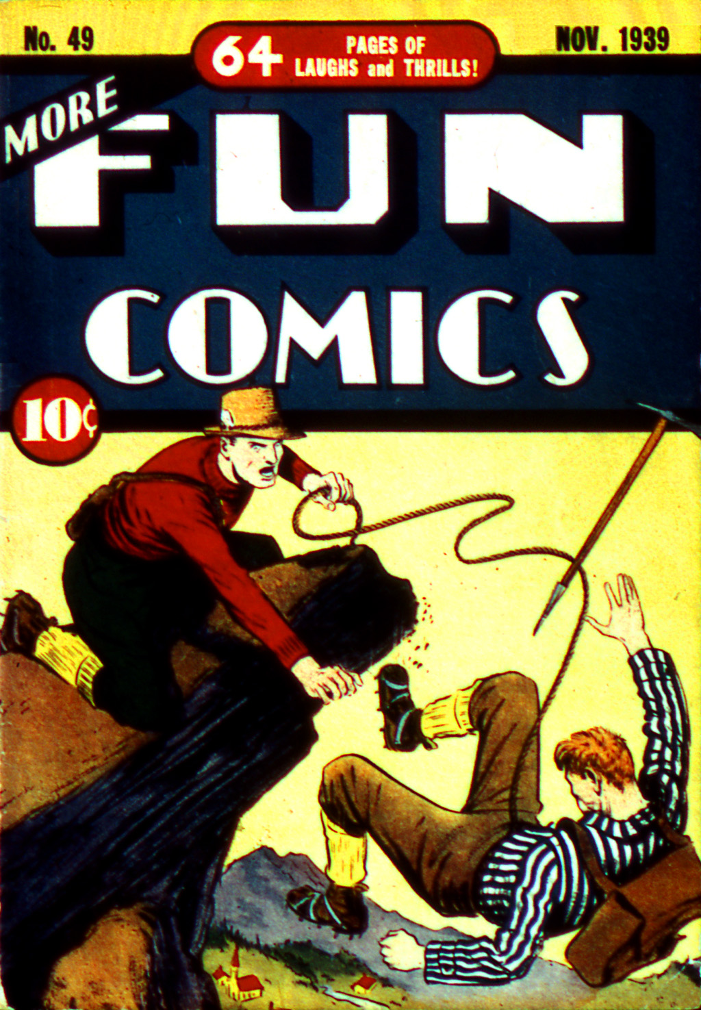 Read online More Fun Comics comic -  Issue #49 - 1