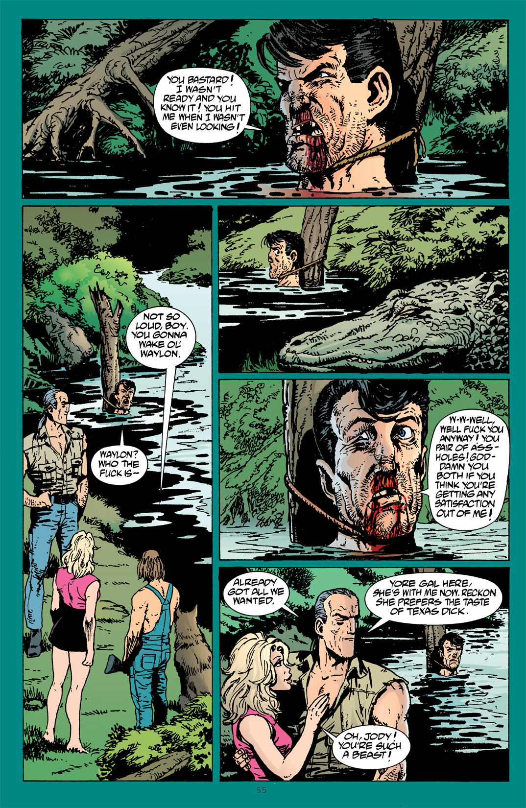 Read online Preacher Special: The Good Old Boys comic -  Issue # Full - 56