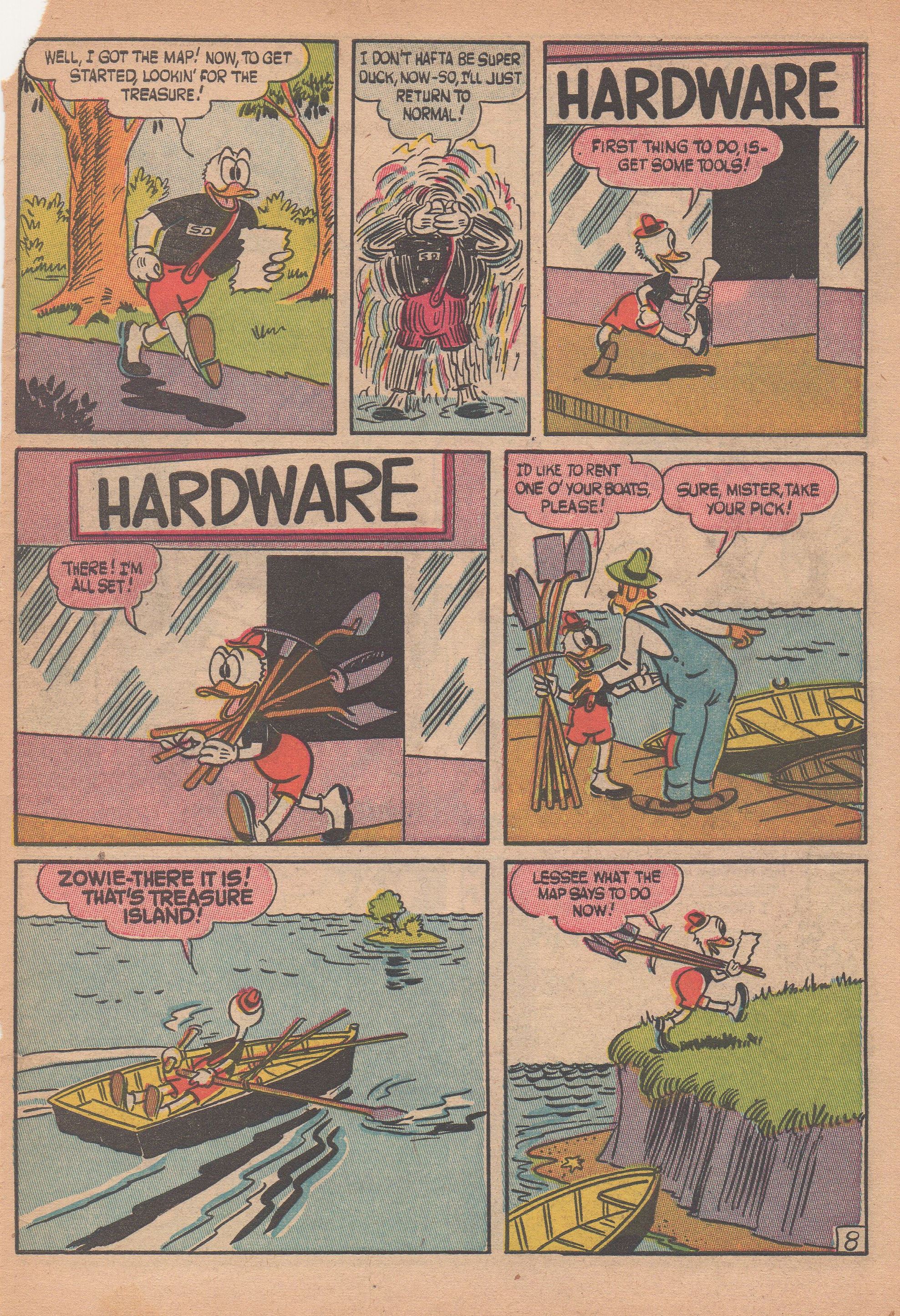 Read online Super Duck Comics comic -  Issue #6 - 43