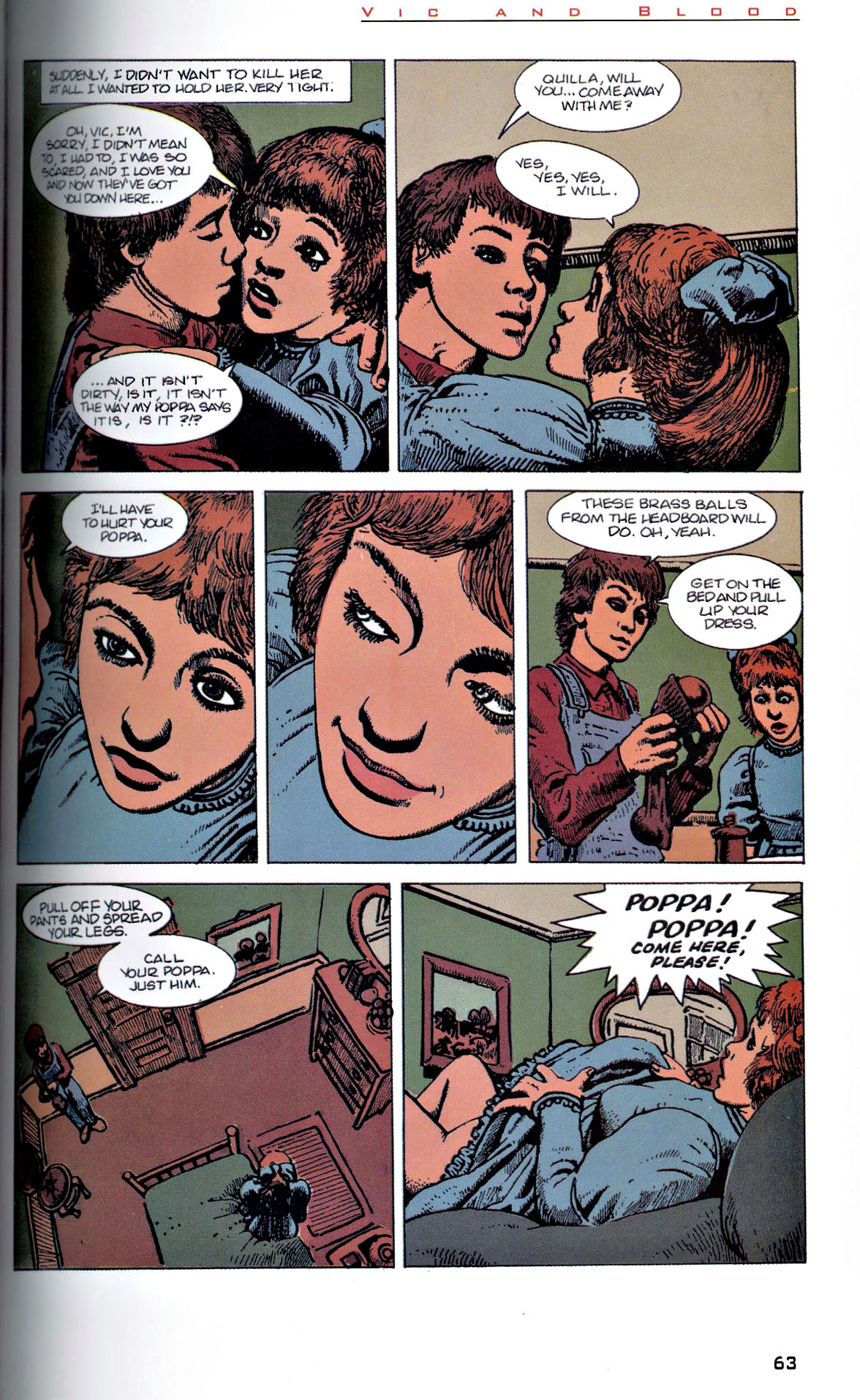 Read online Vic and Blood comic -  Issue # TPB - 64