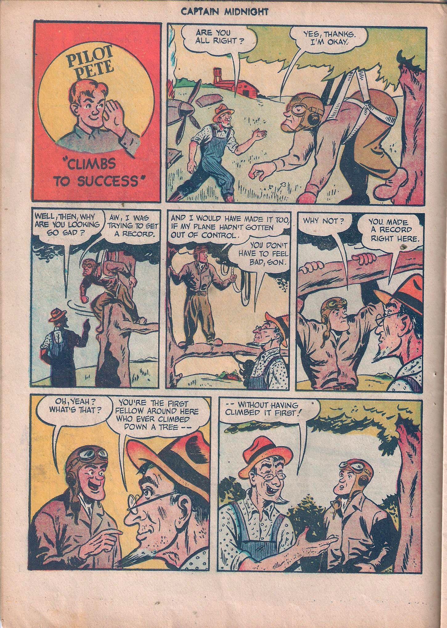 Read online Captain Midnight (1942) comic -  Issue #44 - 16