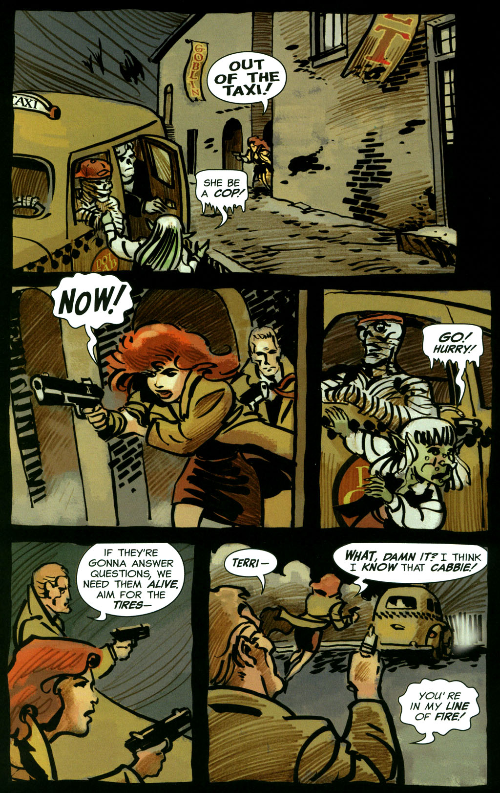 Read online Frankenstein Mobster comic -  Issue #4 - 10