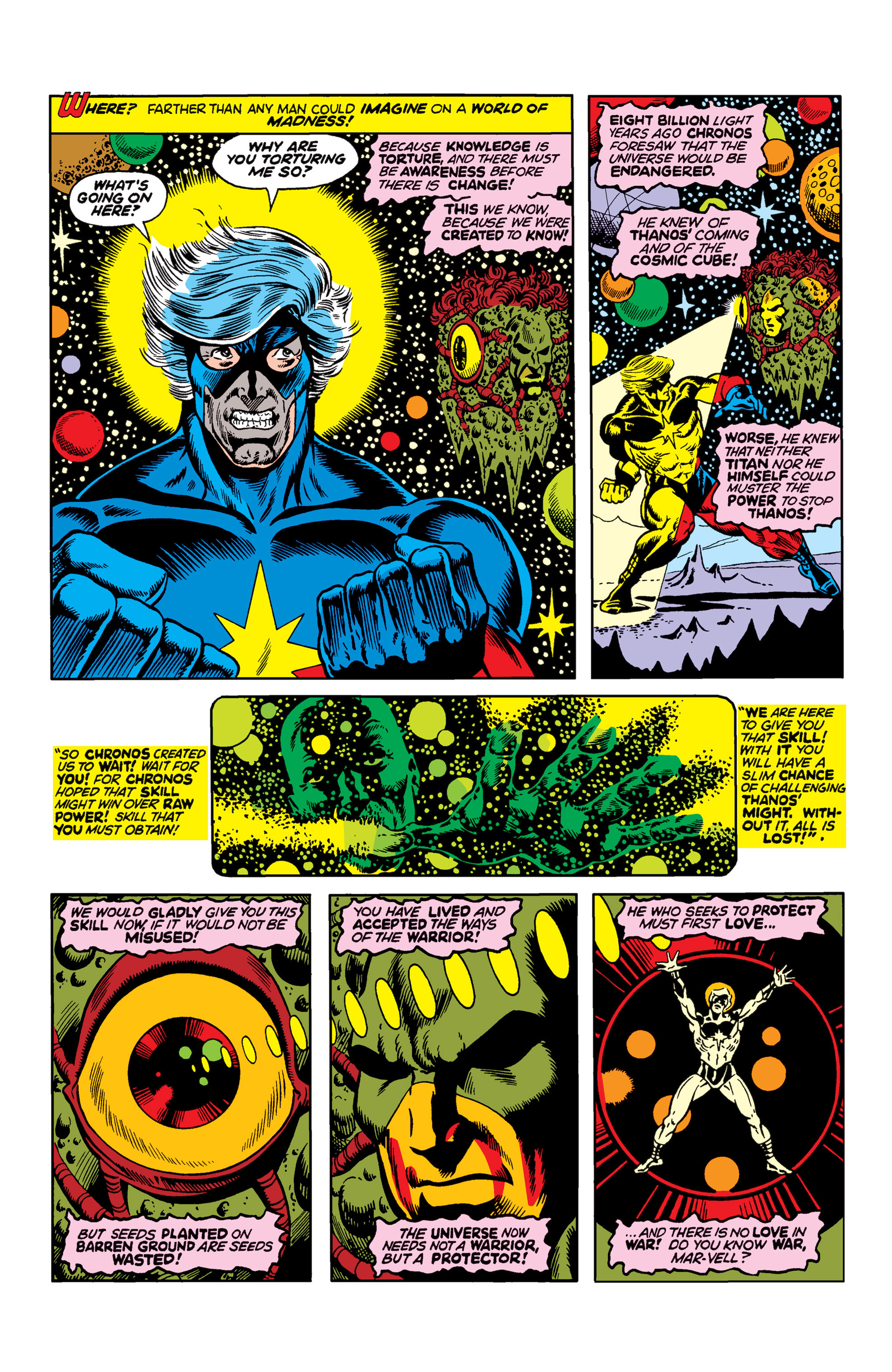 Read online Captain Marvel by Jim Starlin comic -  Issue # TPB (Part 1) - 119