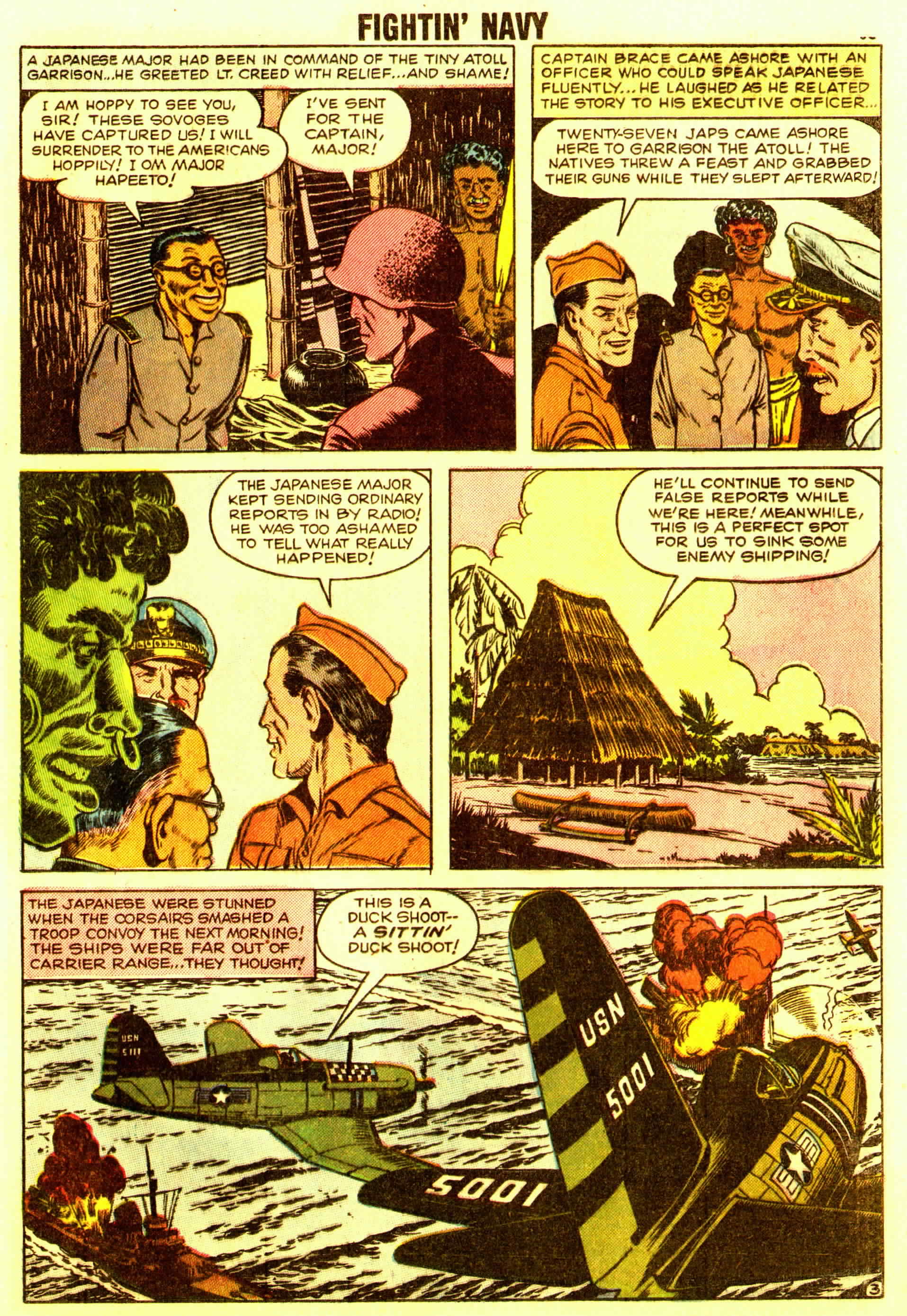 Read online Fightin' Navy comic -  Issue #83 - 85