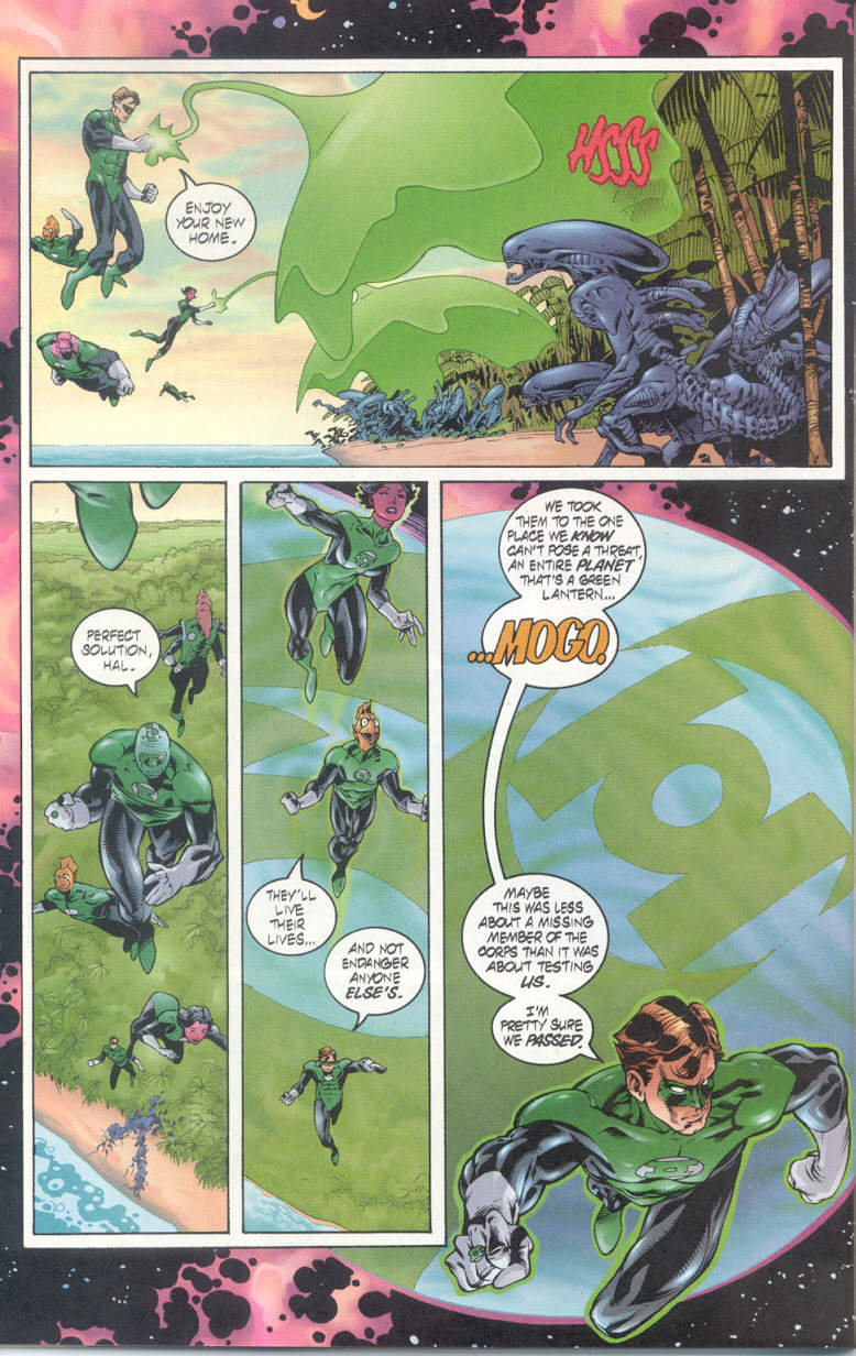 Read online Green Lantern vs. Aliens comic -  Issue #1 - 22