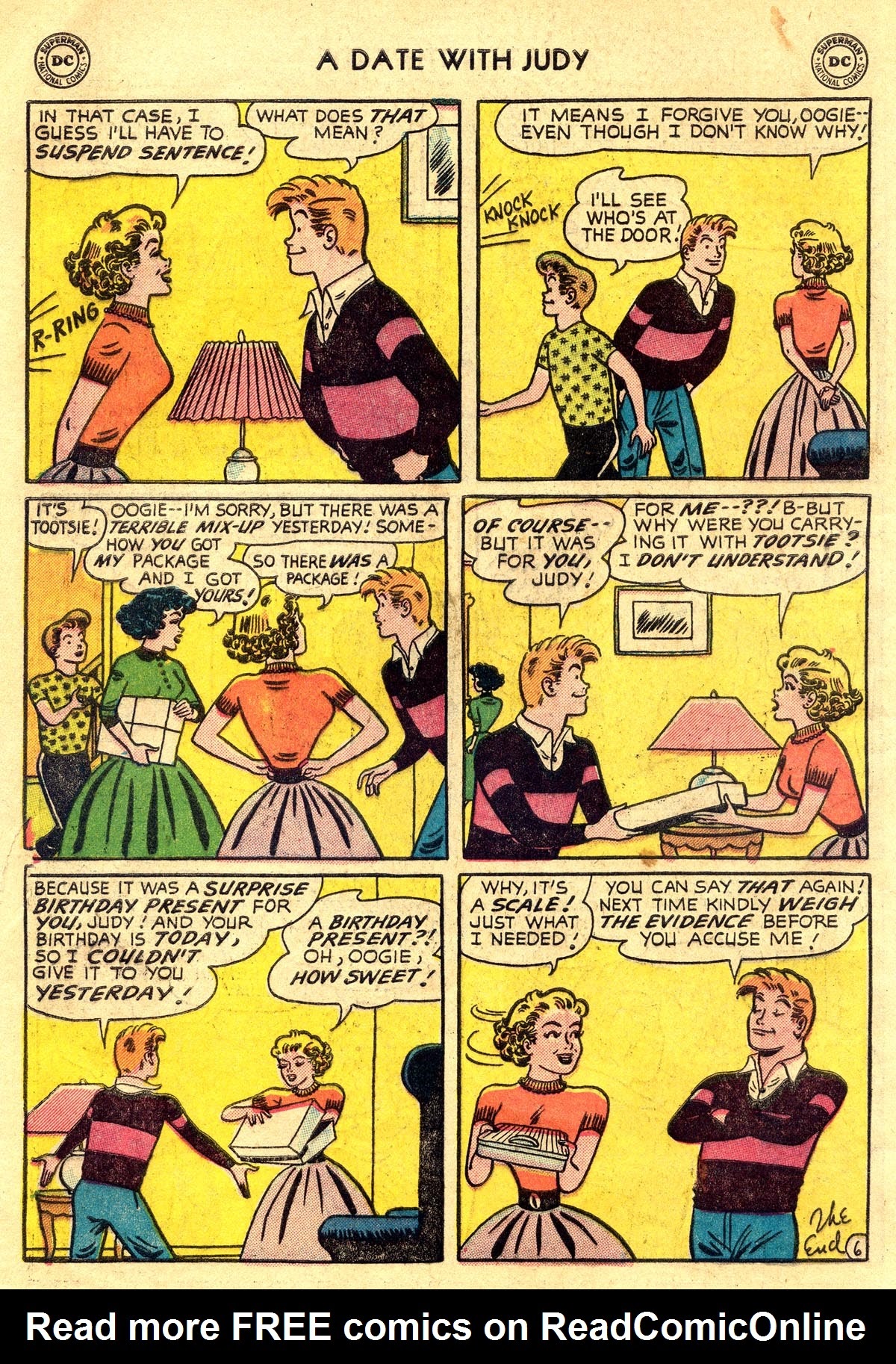Read online A Date with Judy comic -  Issue #49 - 8