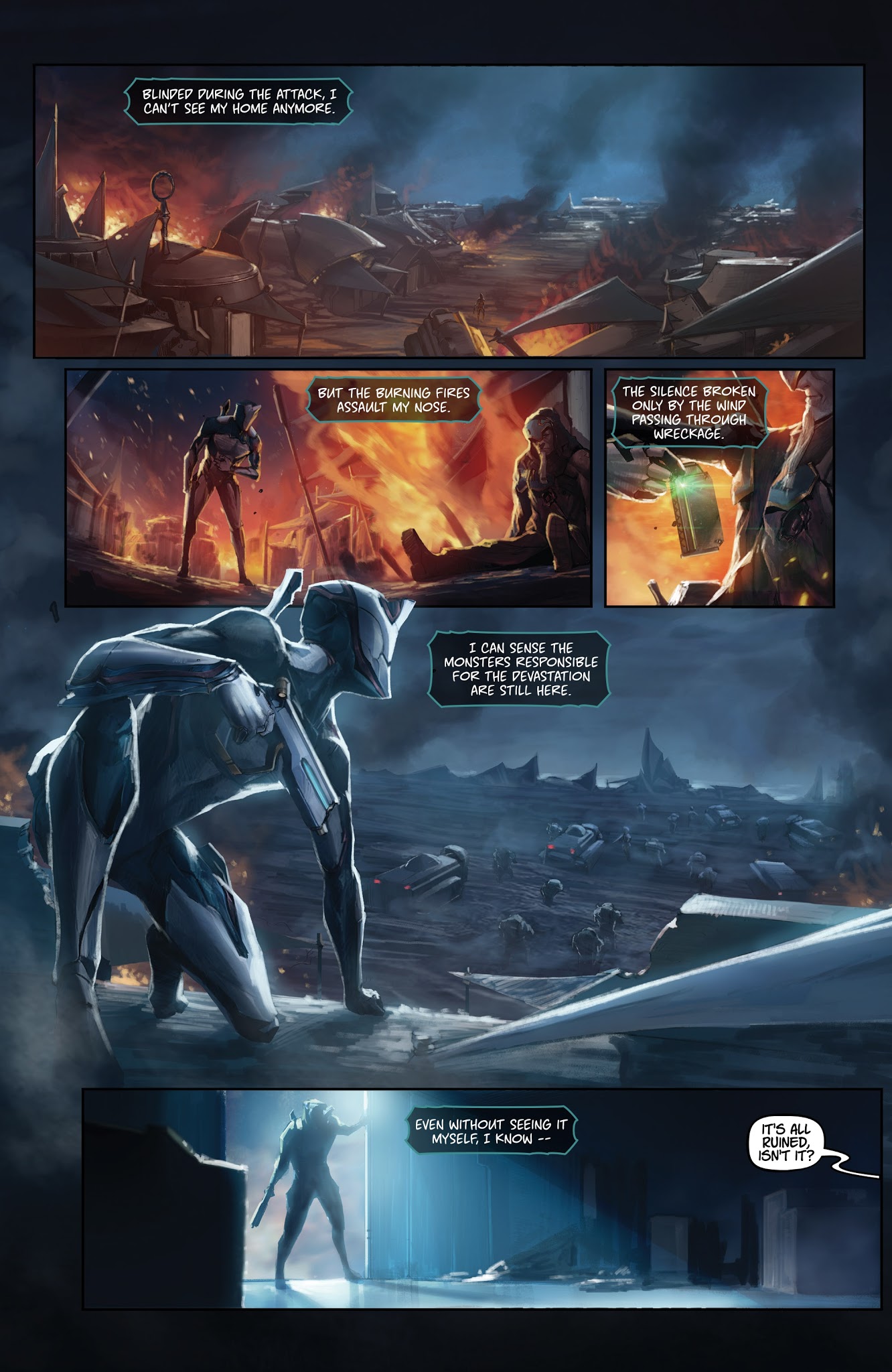 Read online Warframe comic -  Issue #1 - 3