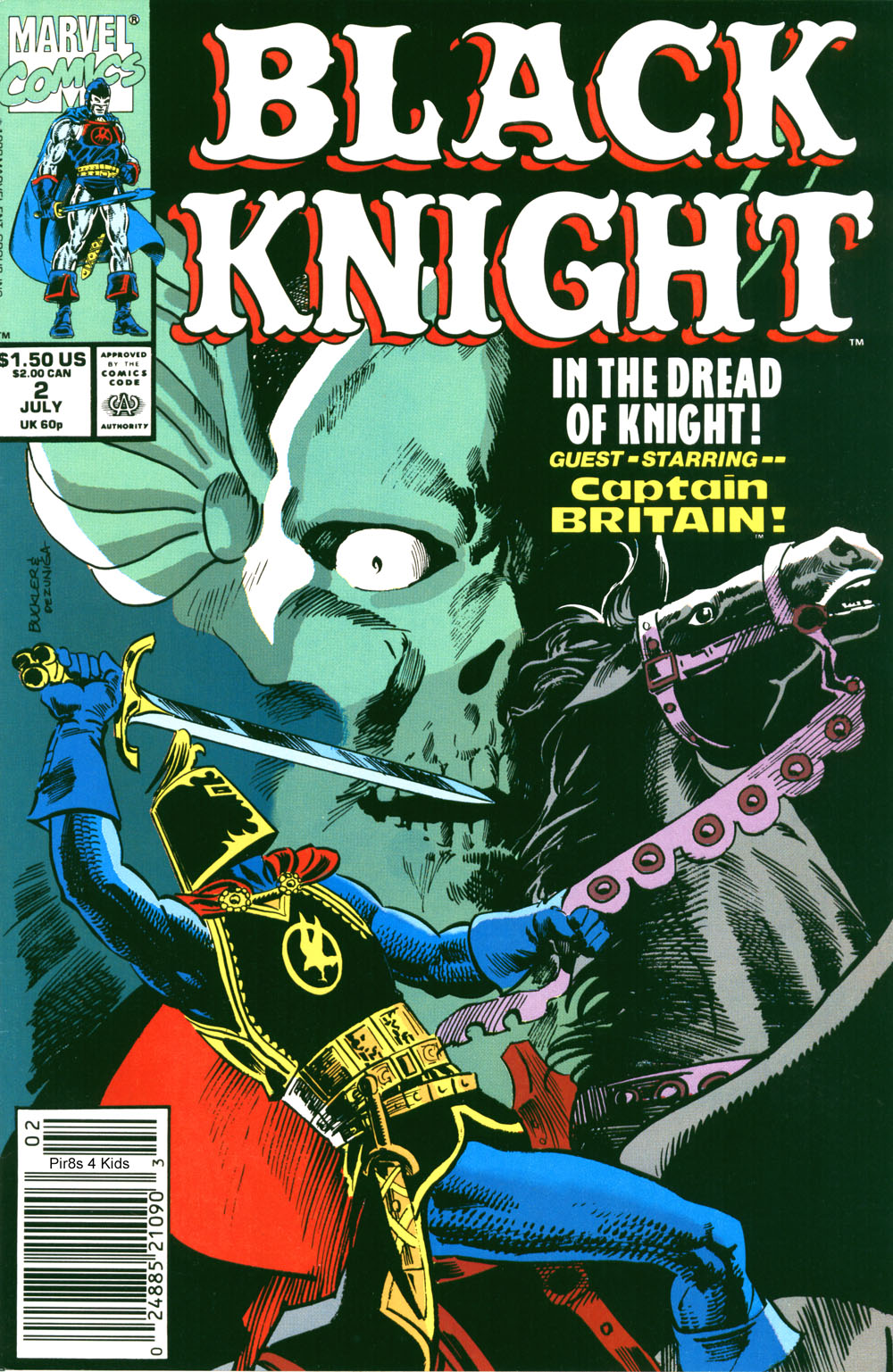 Read online Black Knight (1990) comic -  Issue #2 - 1