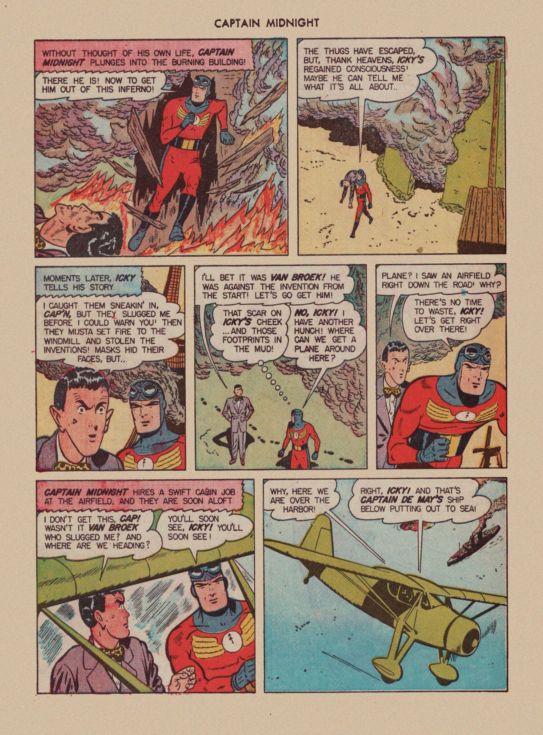 Read online Captain Midnight (1942) comic -  Issue #43 - 10
