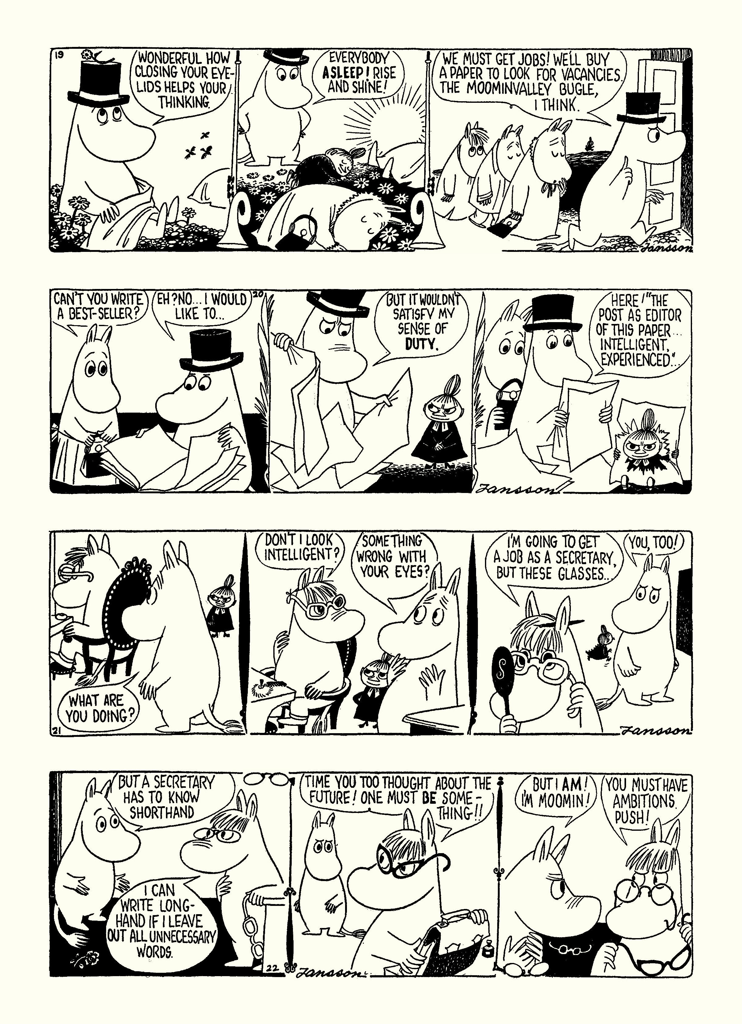 Read online Moomin: The Complete Tove Jansson Comic Strip comic -  Issue # TPB 4 - 42