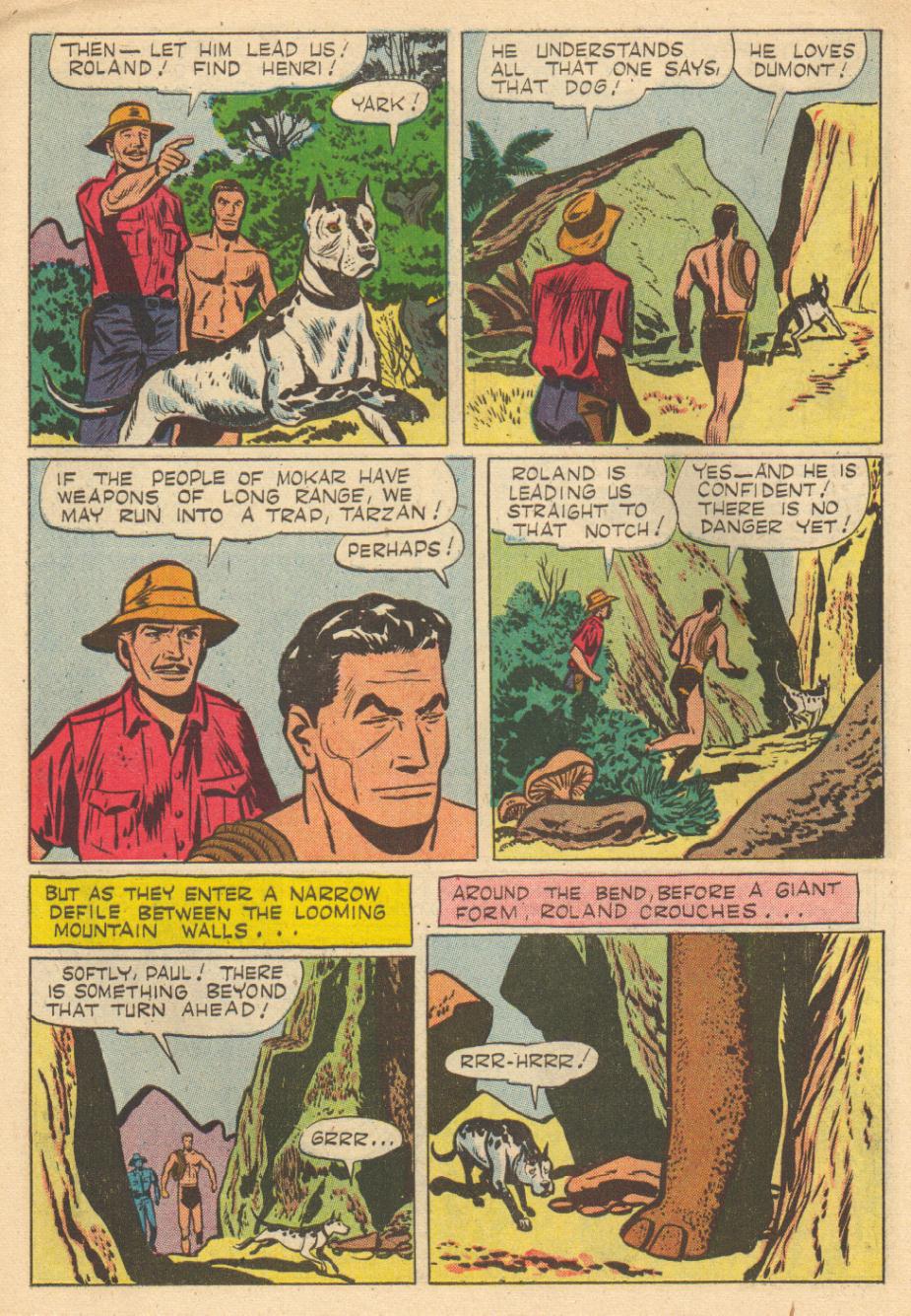 Read online Tarzan (1948) comic -  Issue #81 - 7