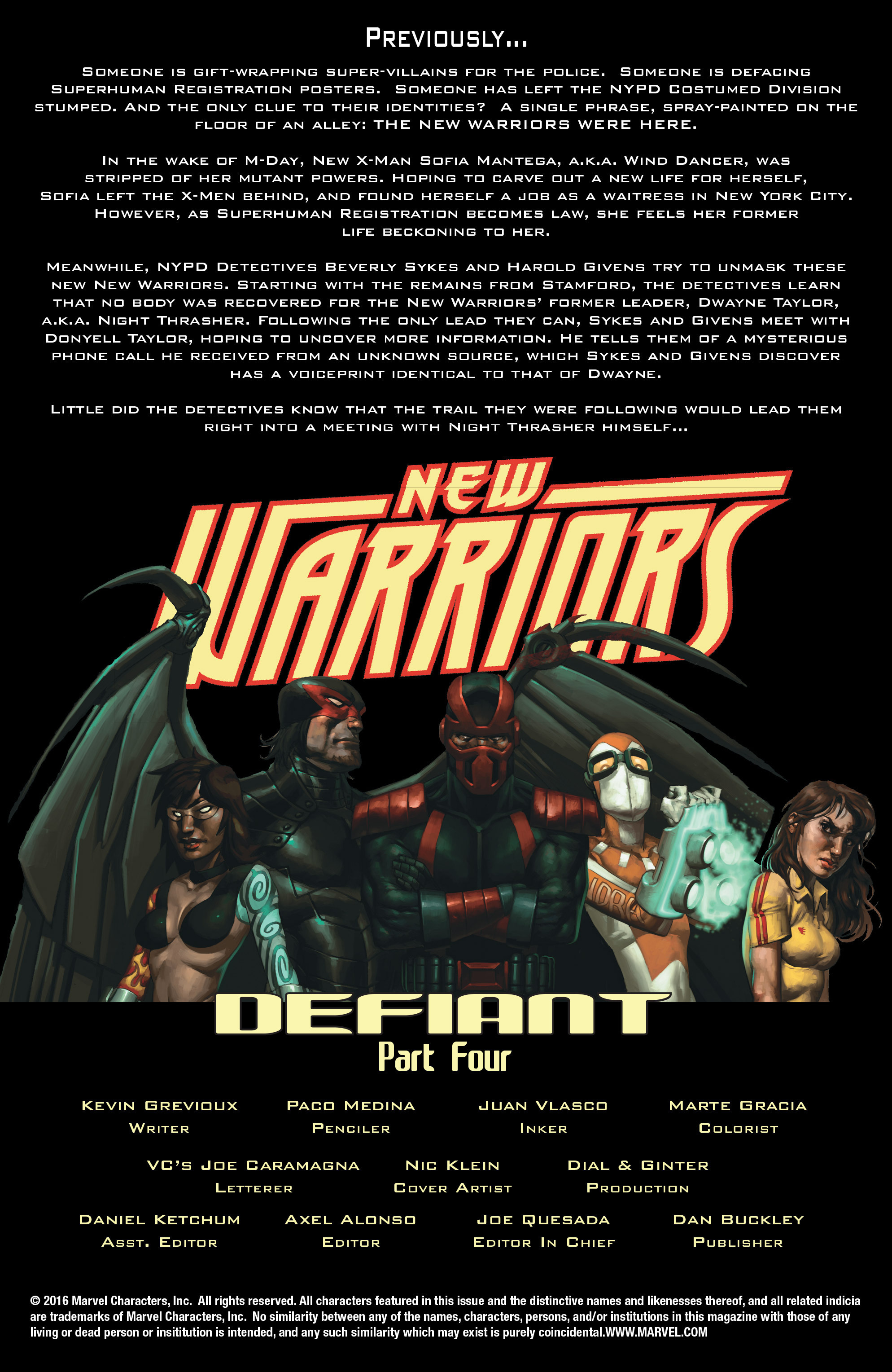 Read online New Warriors (2007) comic -  Issue #4 - 2