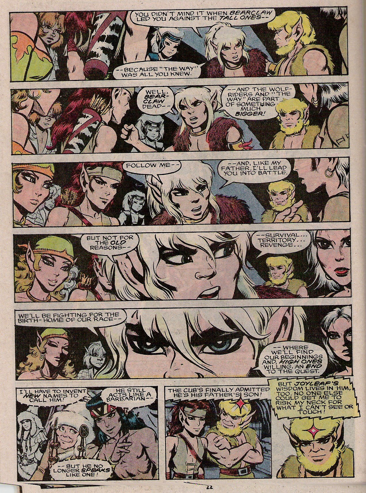 Read online ElfQuest comic -  Issue #26 - 23