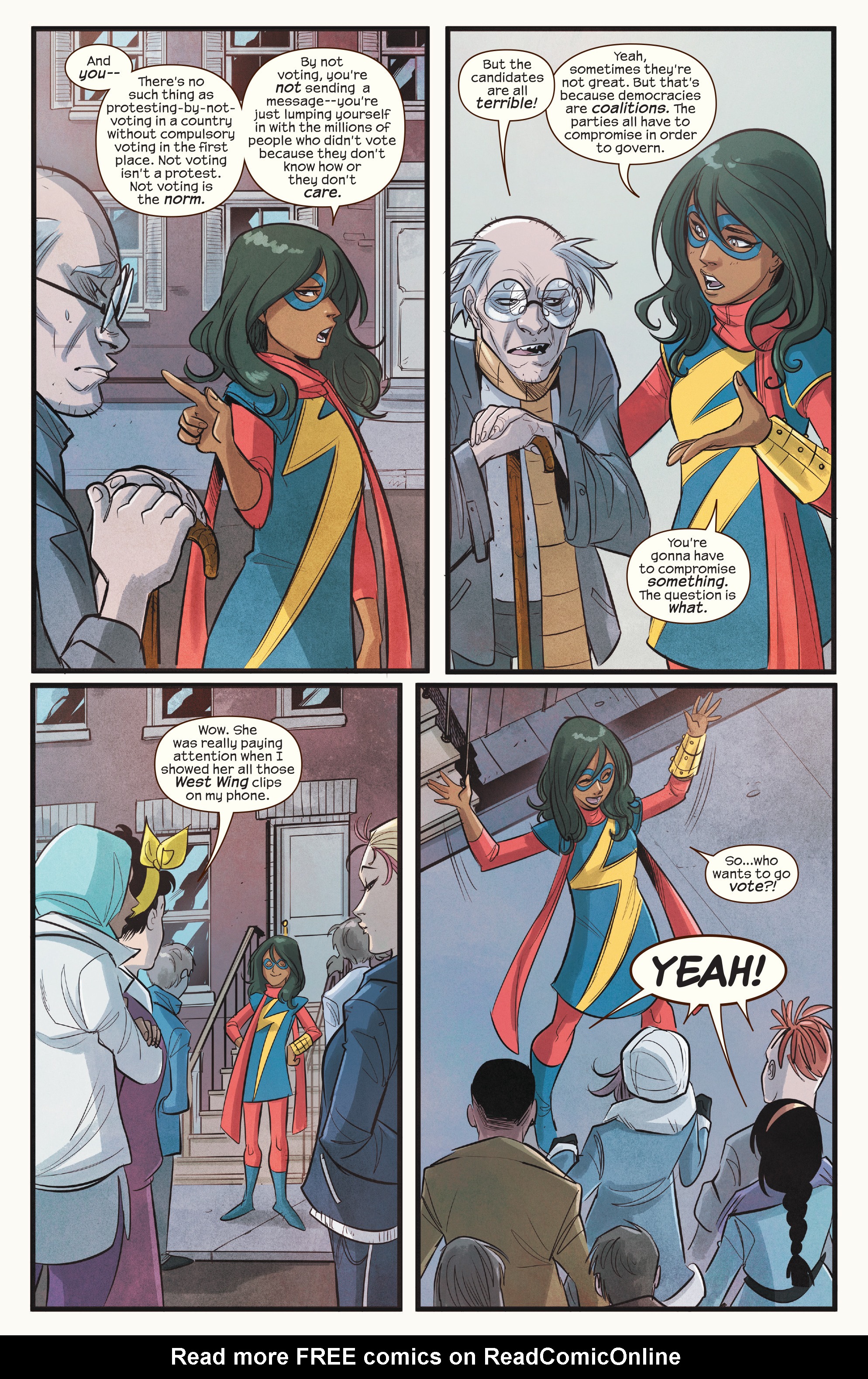 Read online Ms. Marvel (2016) comic -  Issue #13 - 16