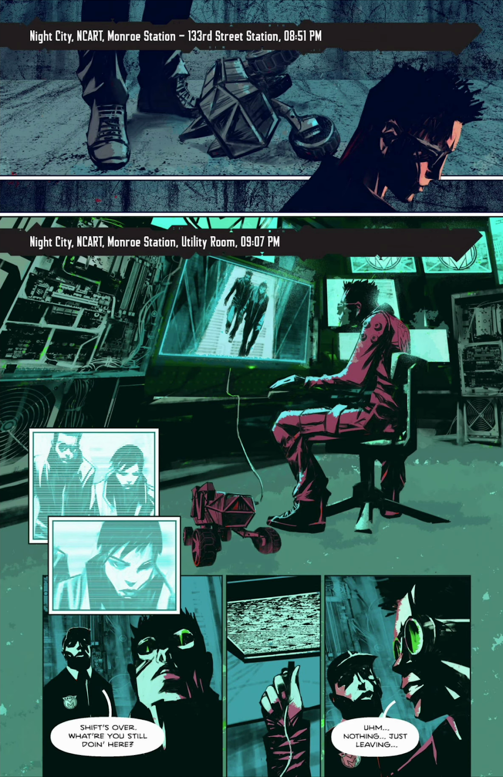 Cyberpunk 2077: Your Voice issue TPB - Page 17