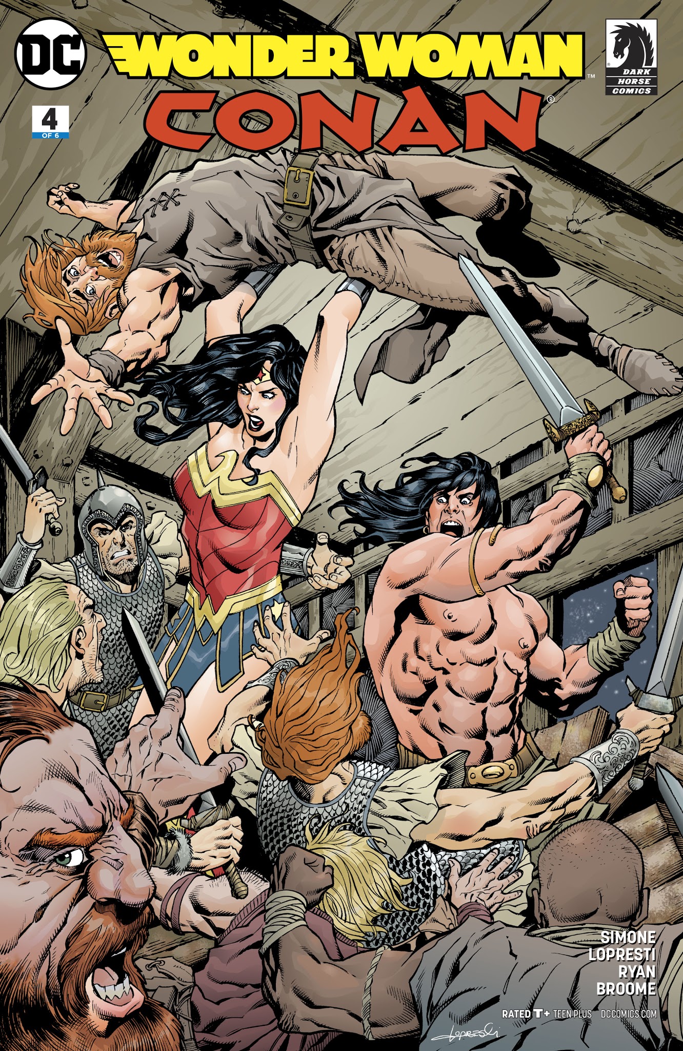 Read online Wonder Woman/Conan comic -  Issue #4 - 2