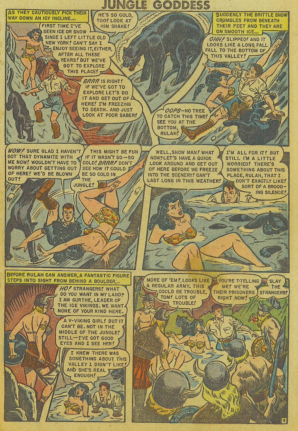 Read online Rulah - Jungle Goddess comic -  Issue #26 - 4