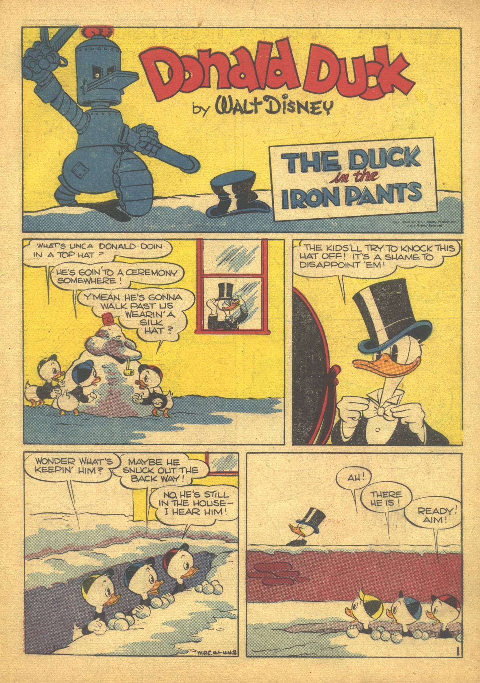 Read online Walt Disney's Comics and Stories comic -  Issue #41 - 3