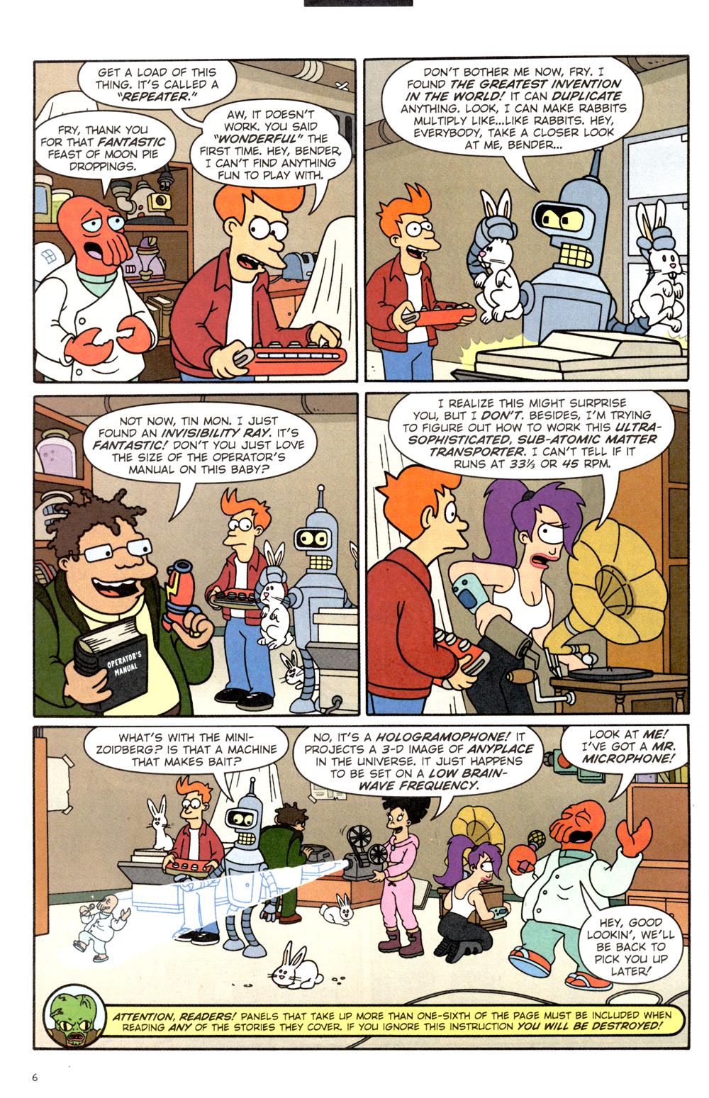 Read online Futurama Comics comic -  Issue #14 - 7
