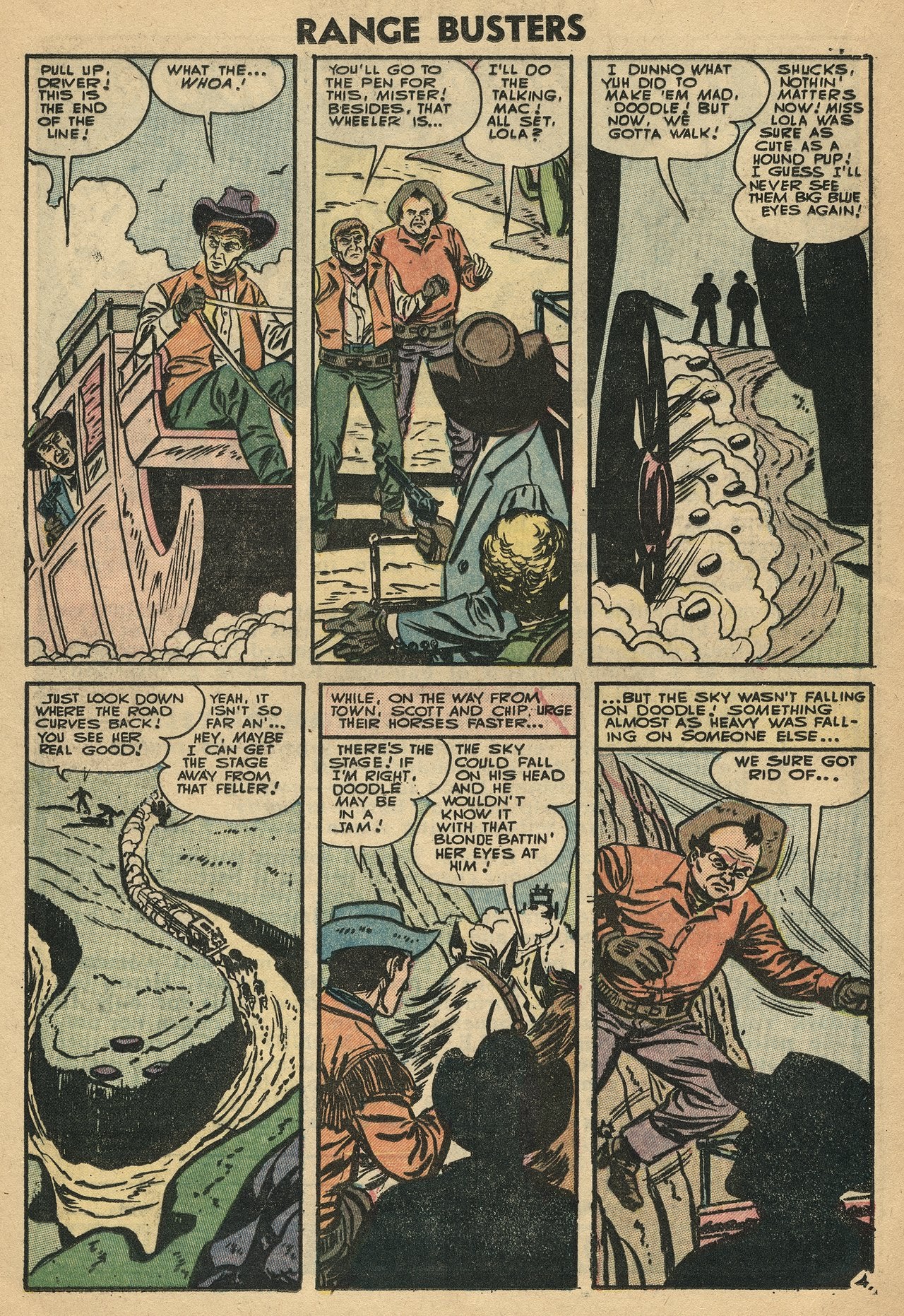 Read online Range Busters comic -  Issue #10 - 16