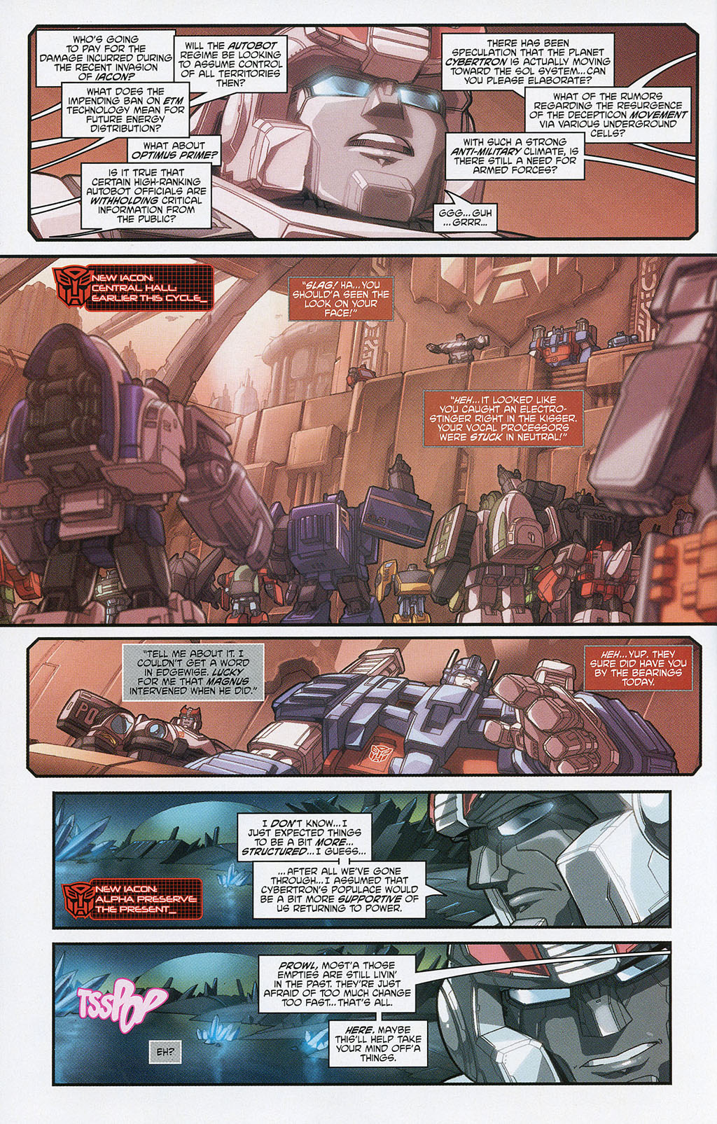 Read online Transformers: Generation 1 (2004) comic -  Issue #3 - 9