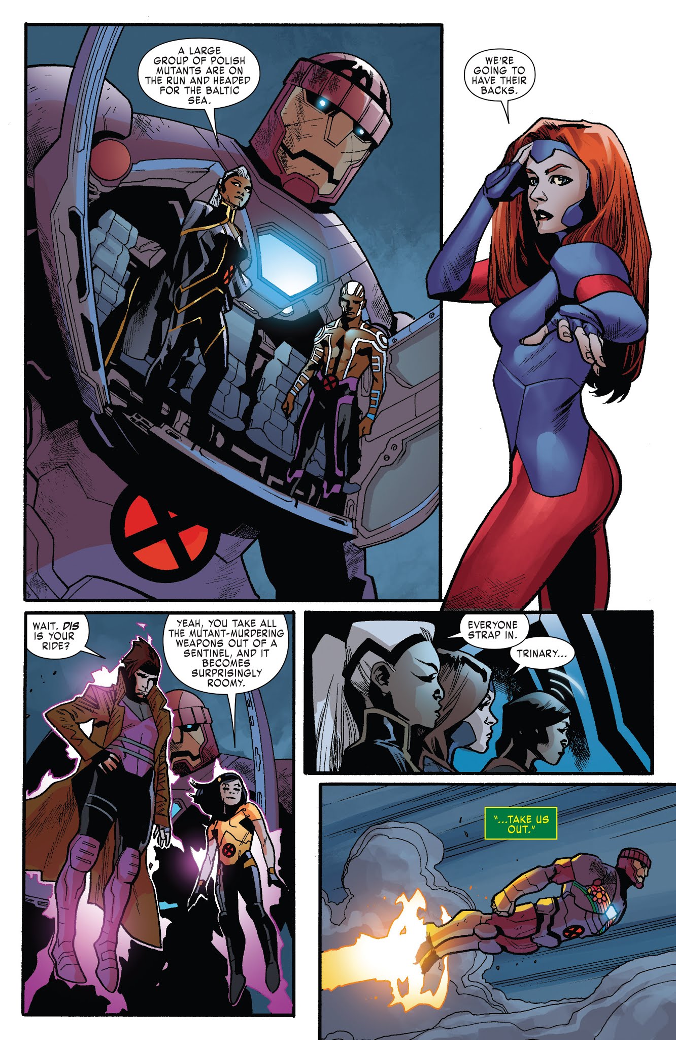 Read online X-Men: Red comic -  Issue #5 - 12