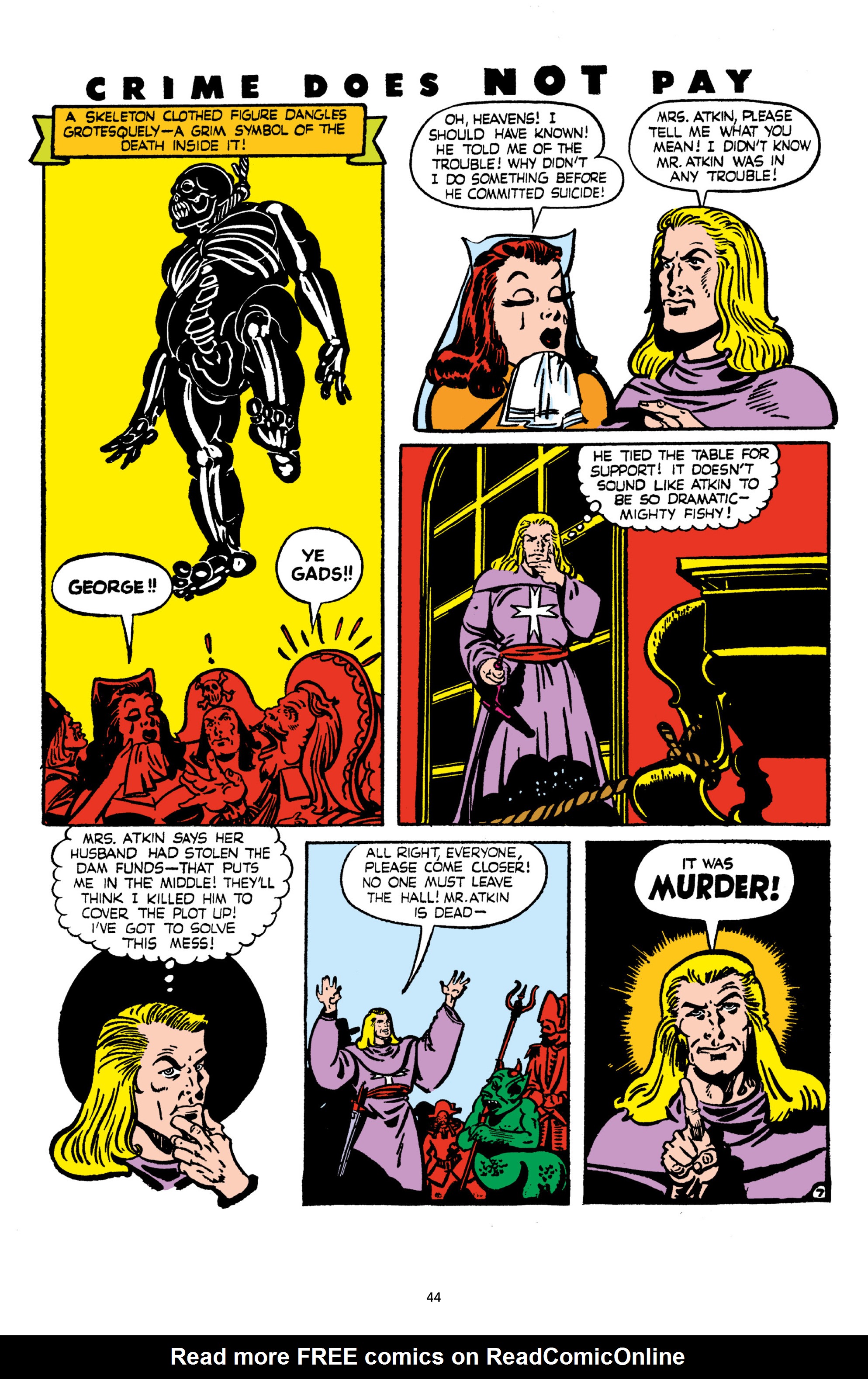 Read online Crime Does Not Pay Archives comic -  Issue # TPB 6 (Part 1) - 46