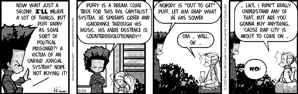 Read online The Boondocks Collection comic -  Issue # Year 2000 - 54
