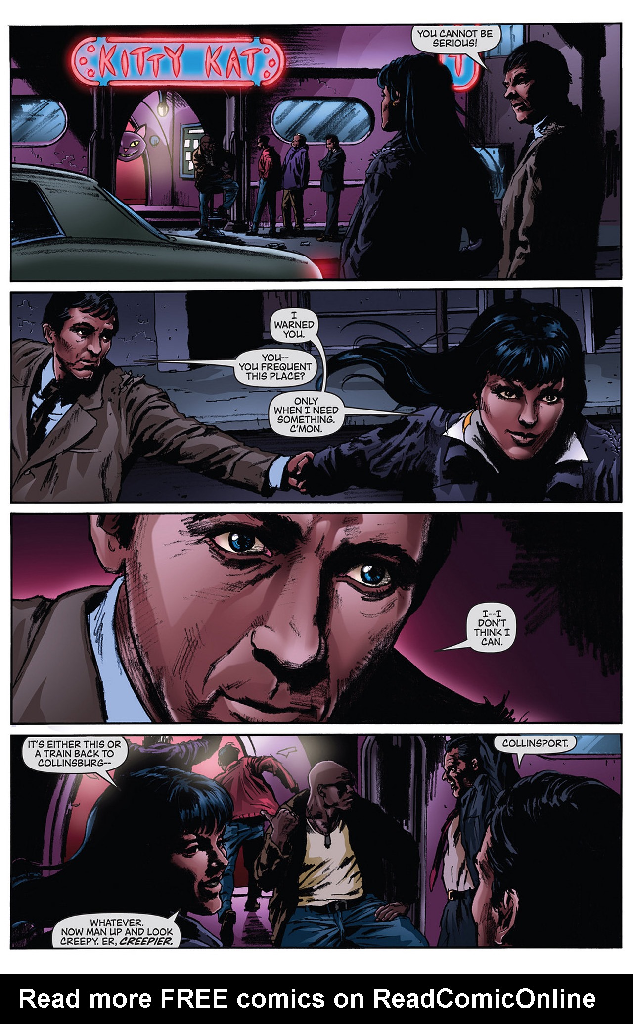 Read online Dark Shadows/Vampirella comic -  Issue #2 - 13