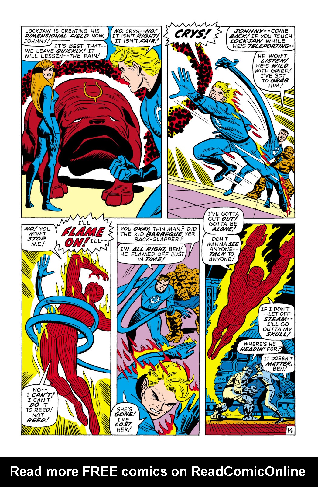 Read online Fantastic Four (1961) comic -  Issue #105 - 15