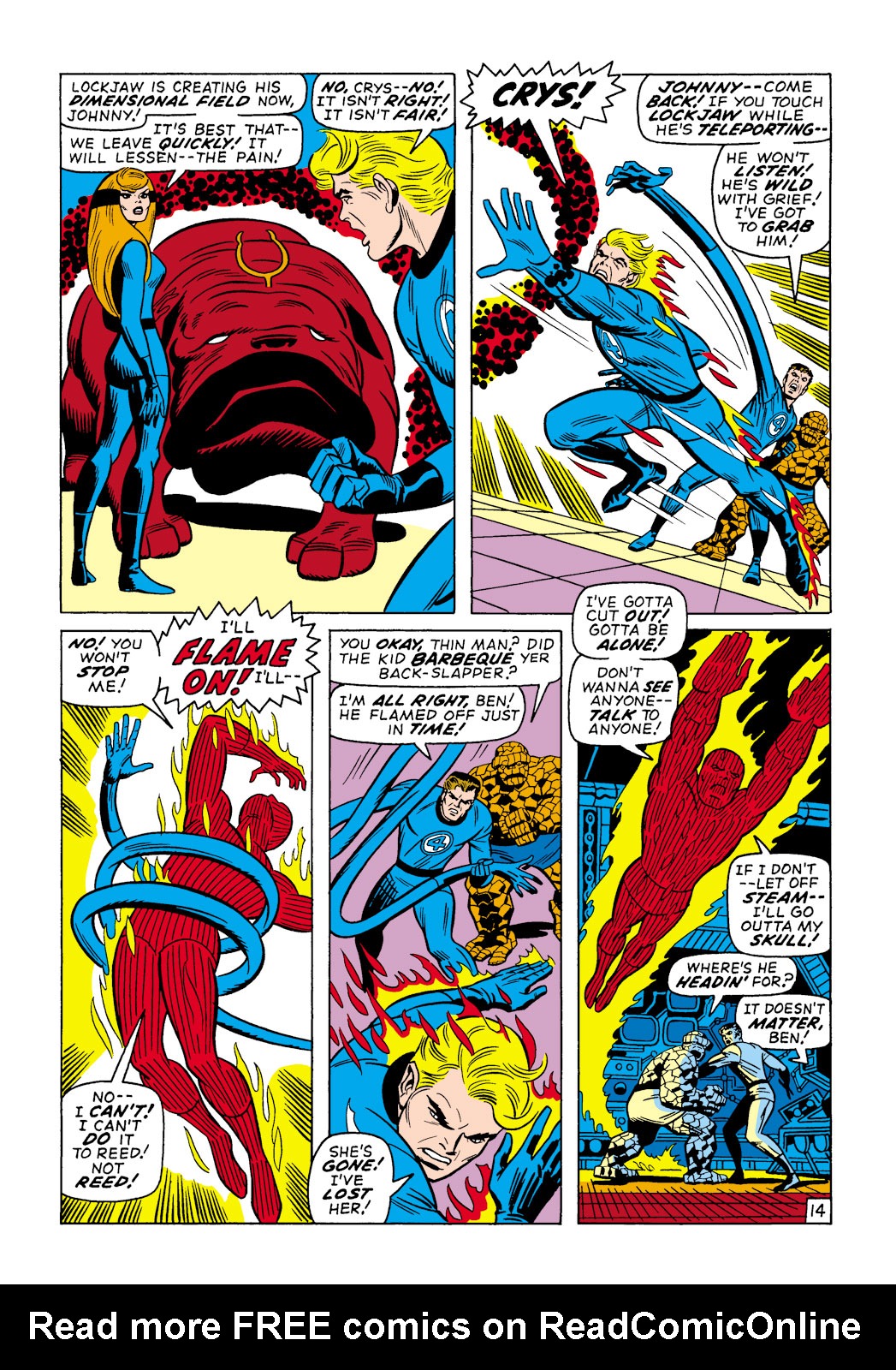 Read online Fantastic Four (1961) comic -  Issue #105 - 15