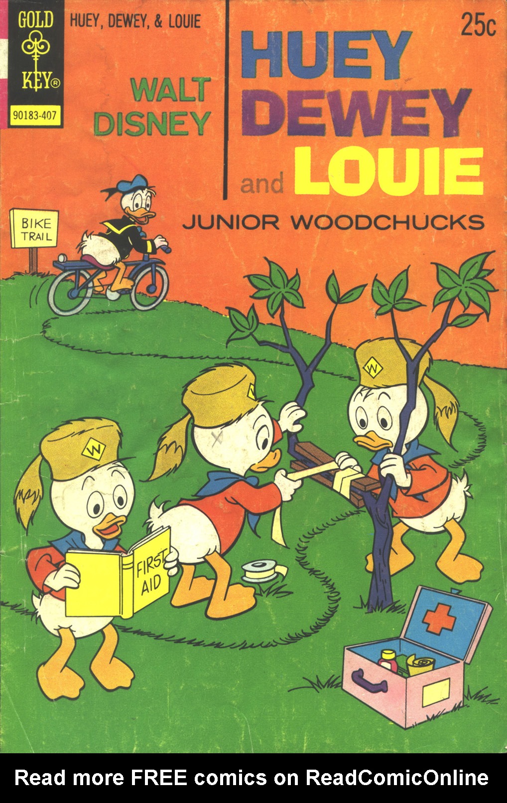 Read online Huey, Dewey, and Louie Junior Woodchucks comic -  Issue #27 - 1