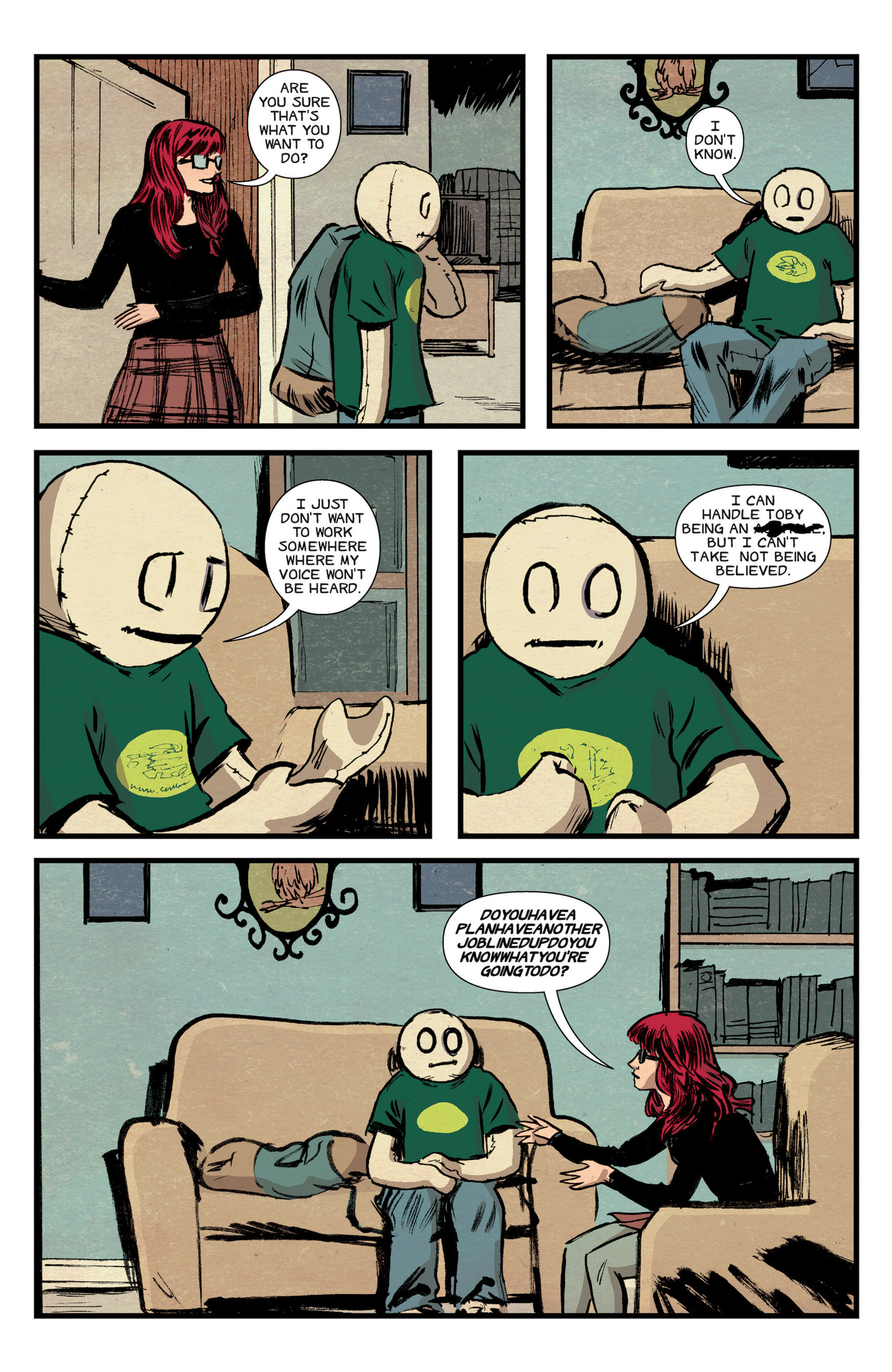 Read online The Li'l Depressed Boy: Supposed to Be There Too comic -  Issue #3 - 6