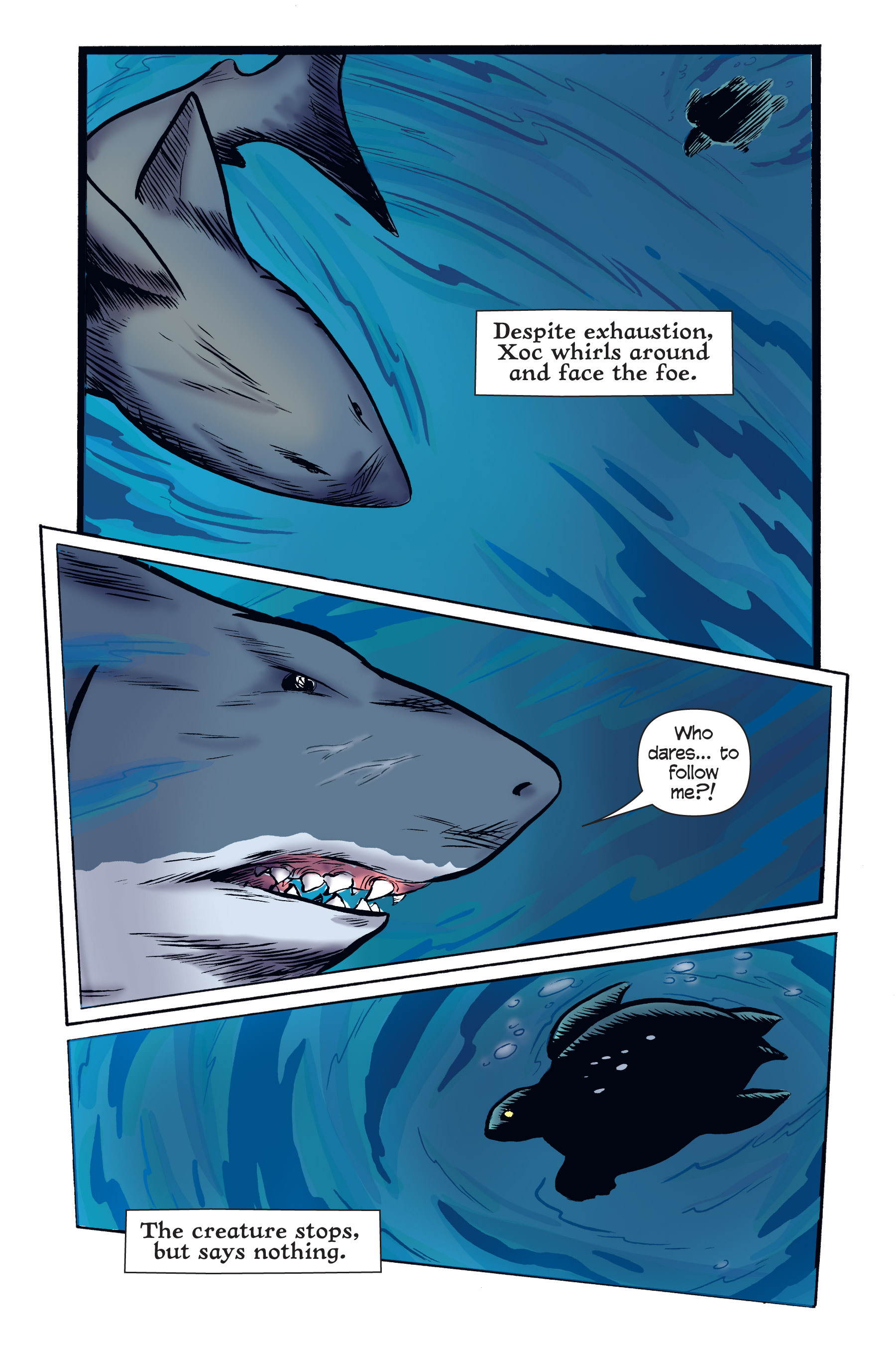 Read online Xoc: Journey of a Great White comic -  Issue # TPB - 48