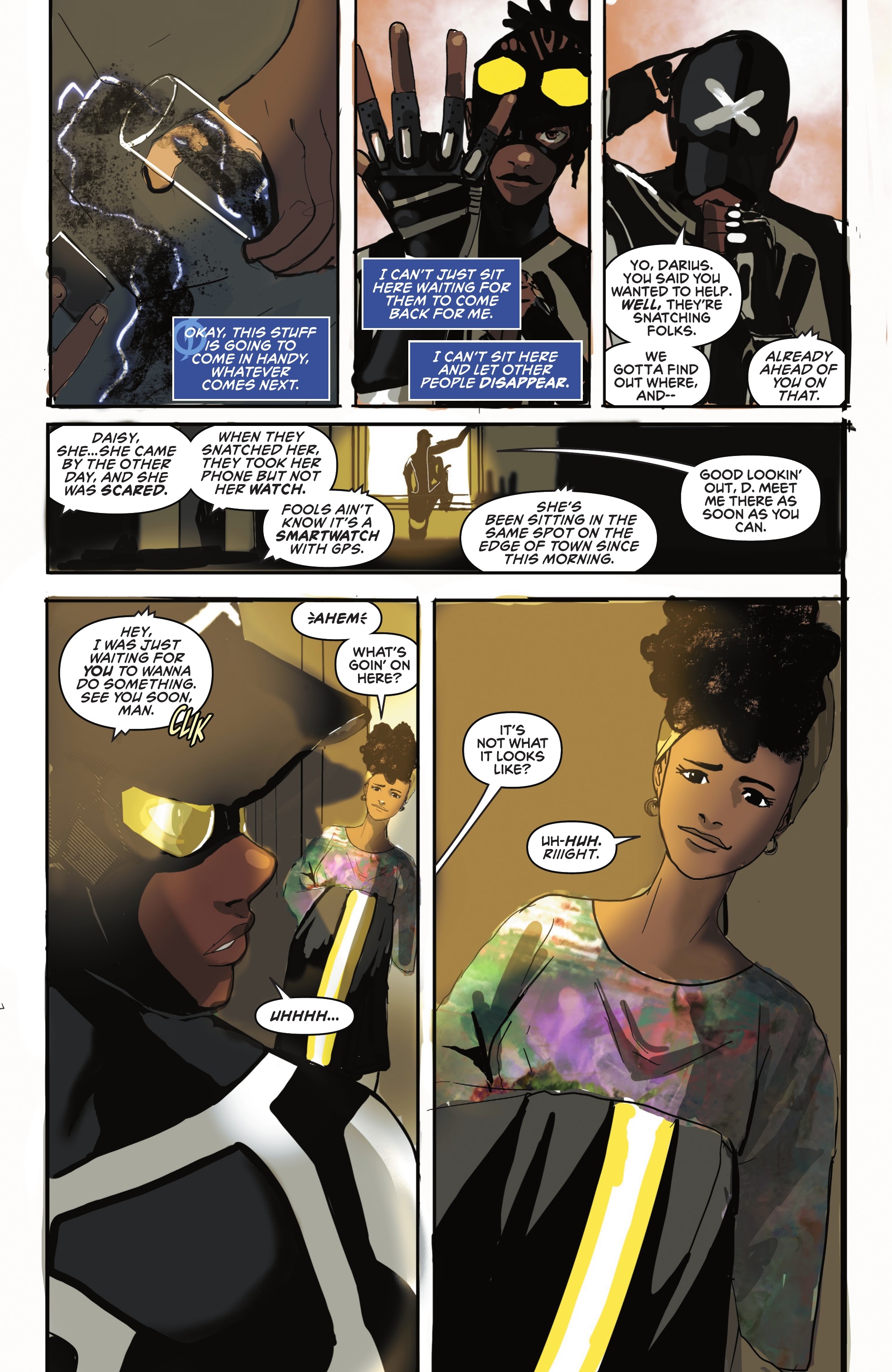Read online Static: Season One comic -  Issue #4 - 11