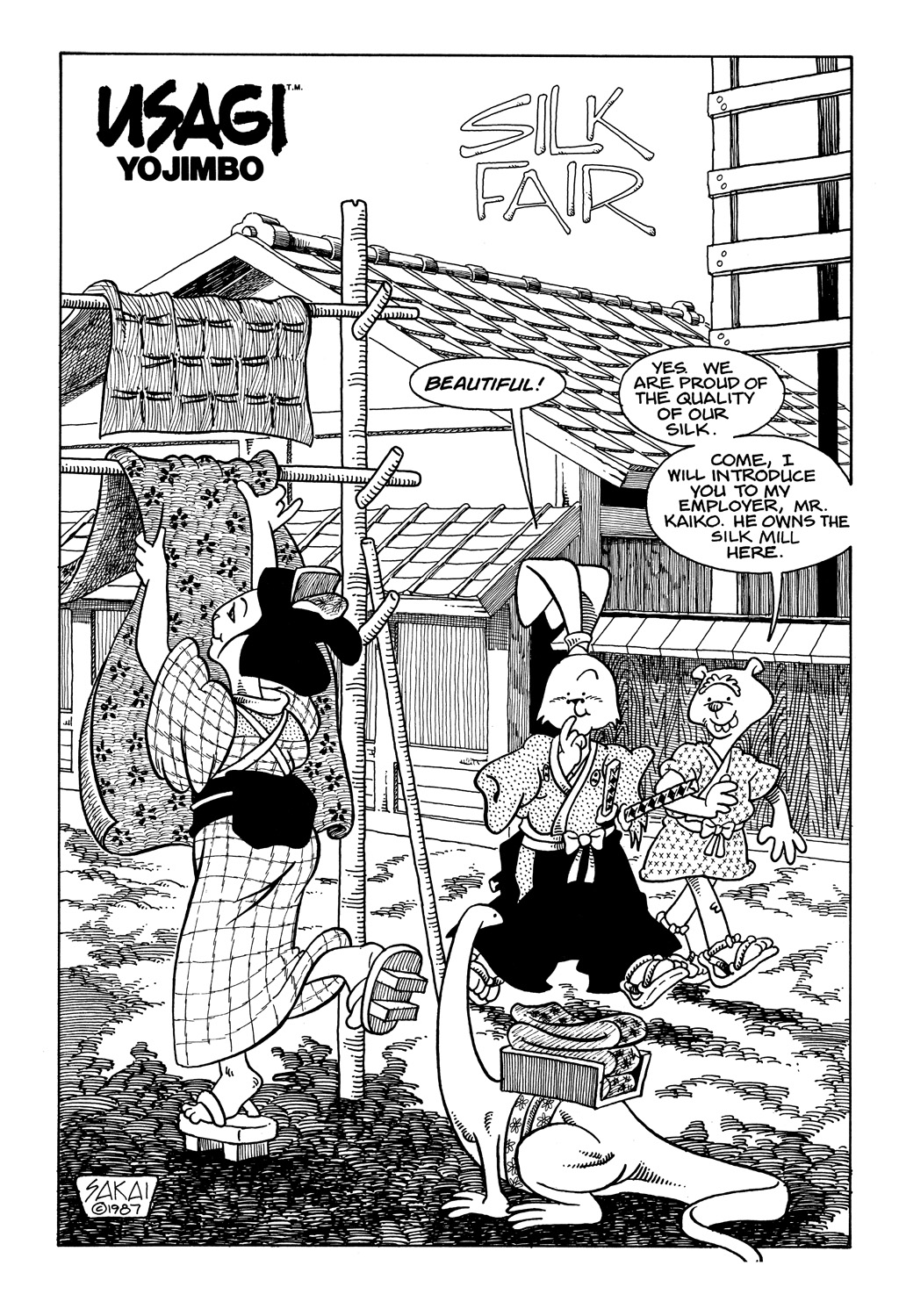 Read online Usagi Yojimbo (1987) comic -  Issue #5 - 6