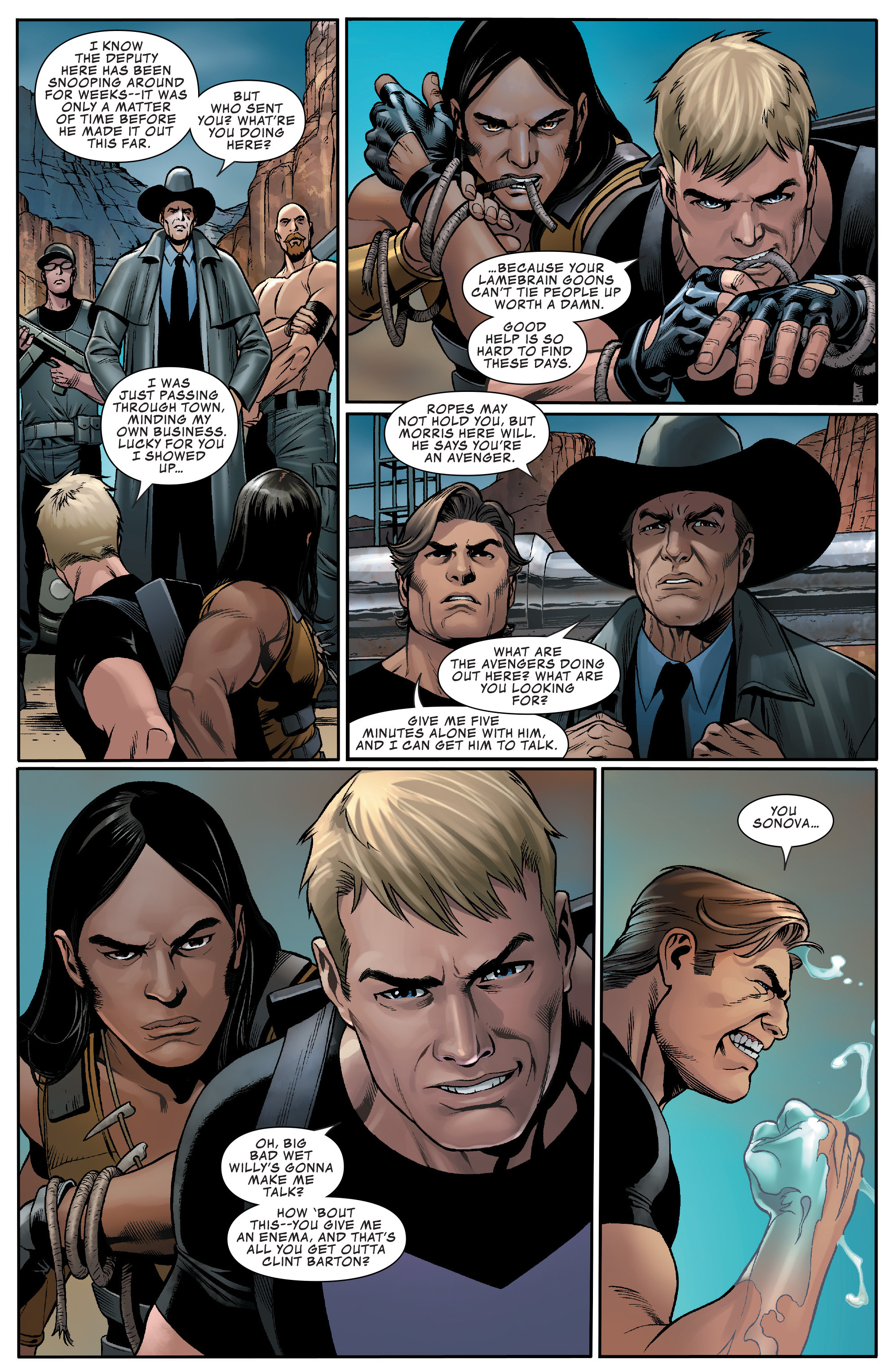 Read online Occupy Avengers comic -  Issue #2 - 12