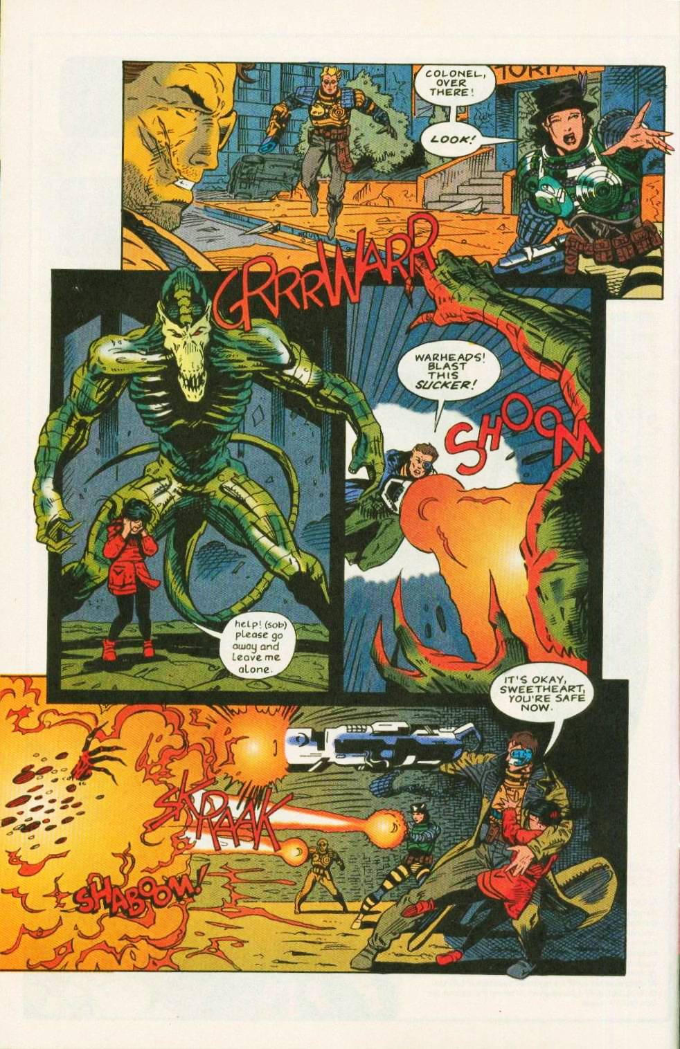 Read online Warheads comic -  Issue #11 - 6