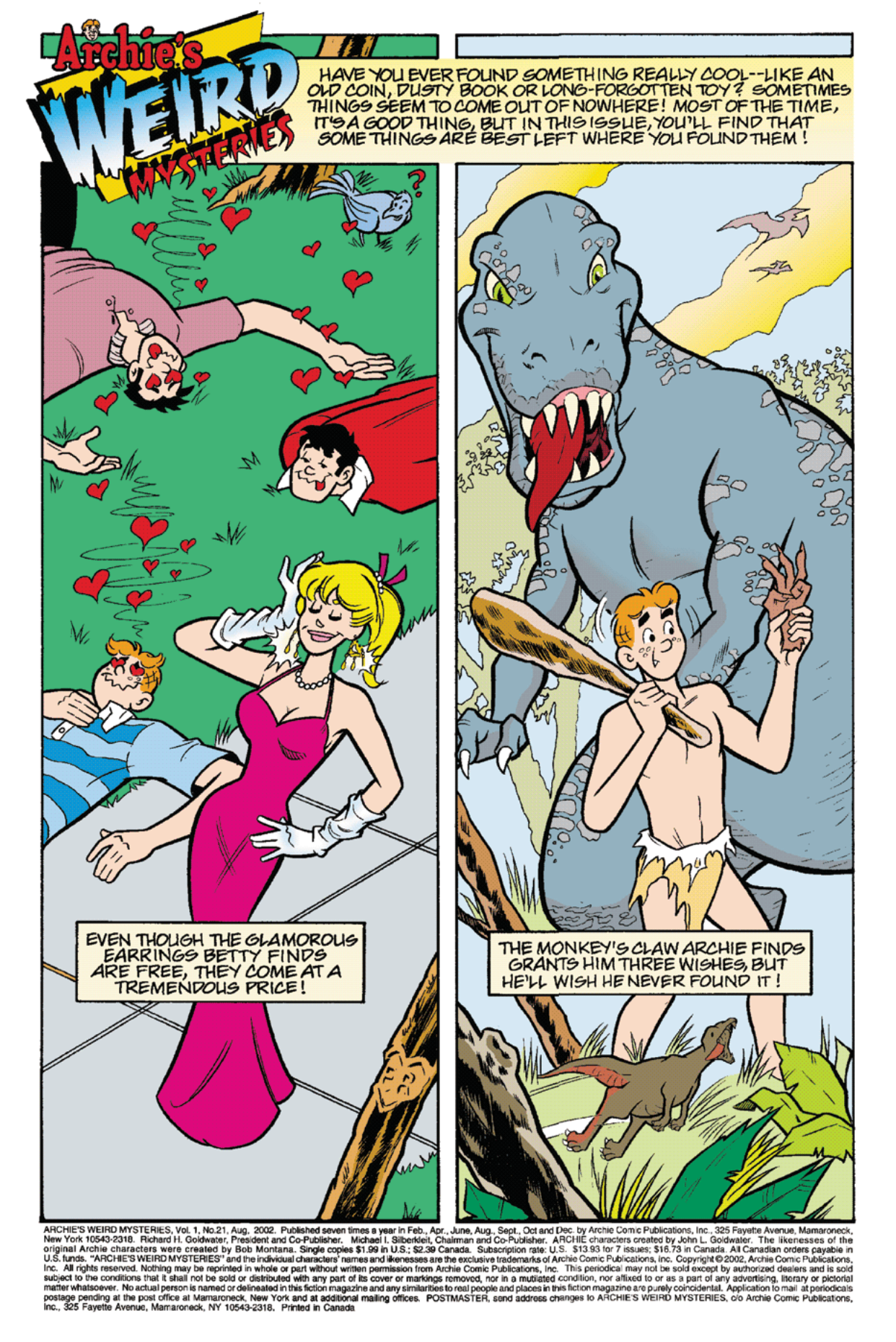 Read online Archie's Weird Mysteries comic -  Issue #21 - 2