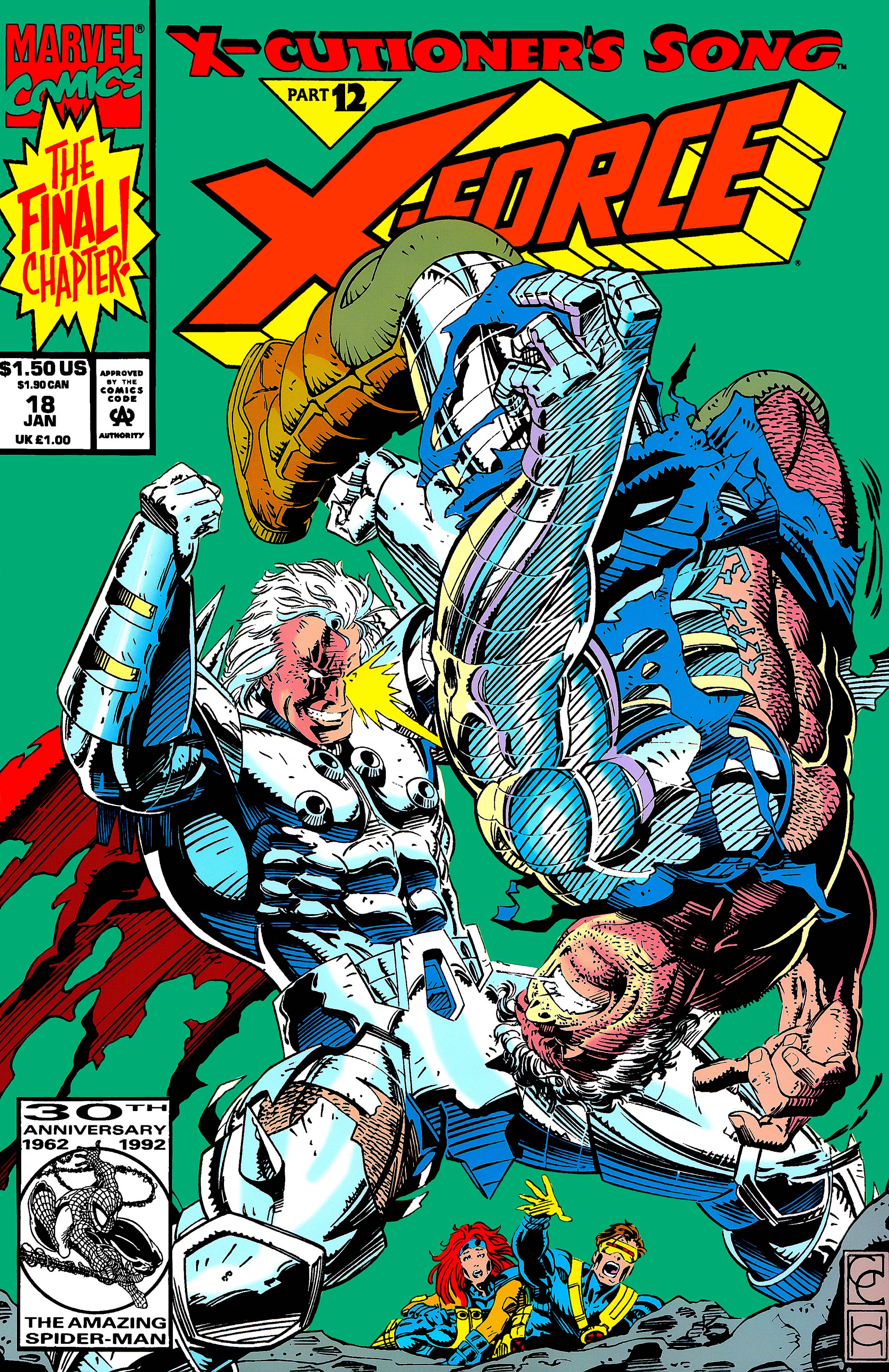 Read online X-Force (1991) comic -  Issue #18 - 1